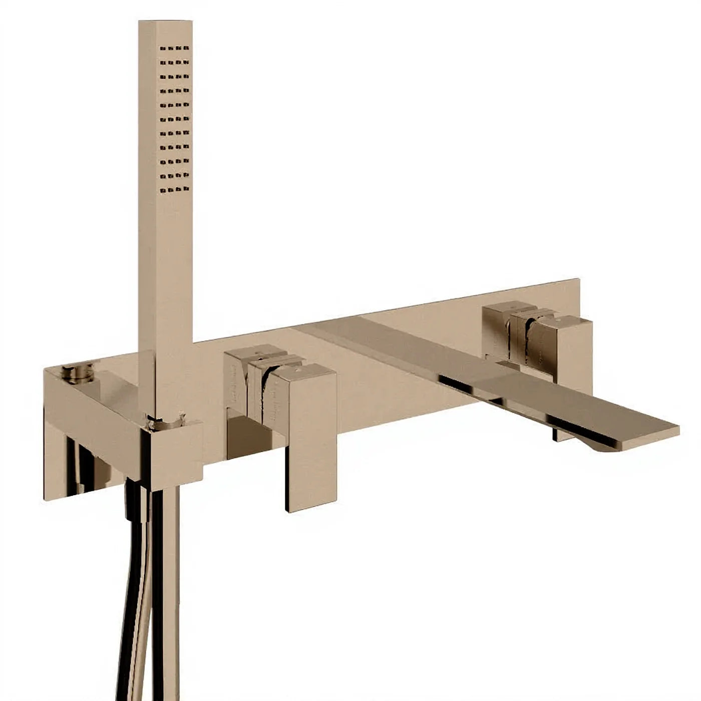 Mitigeur bain/douche à encastrer - Treemme Q30 - RWIT 4BD7 CC 01 - Nickel poli (NL)