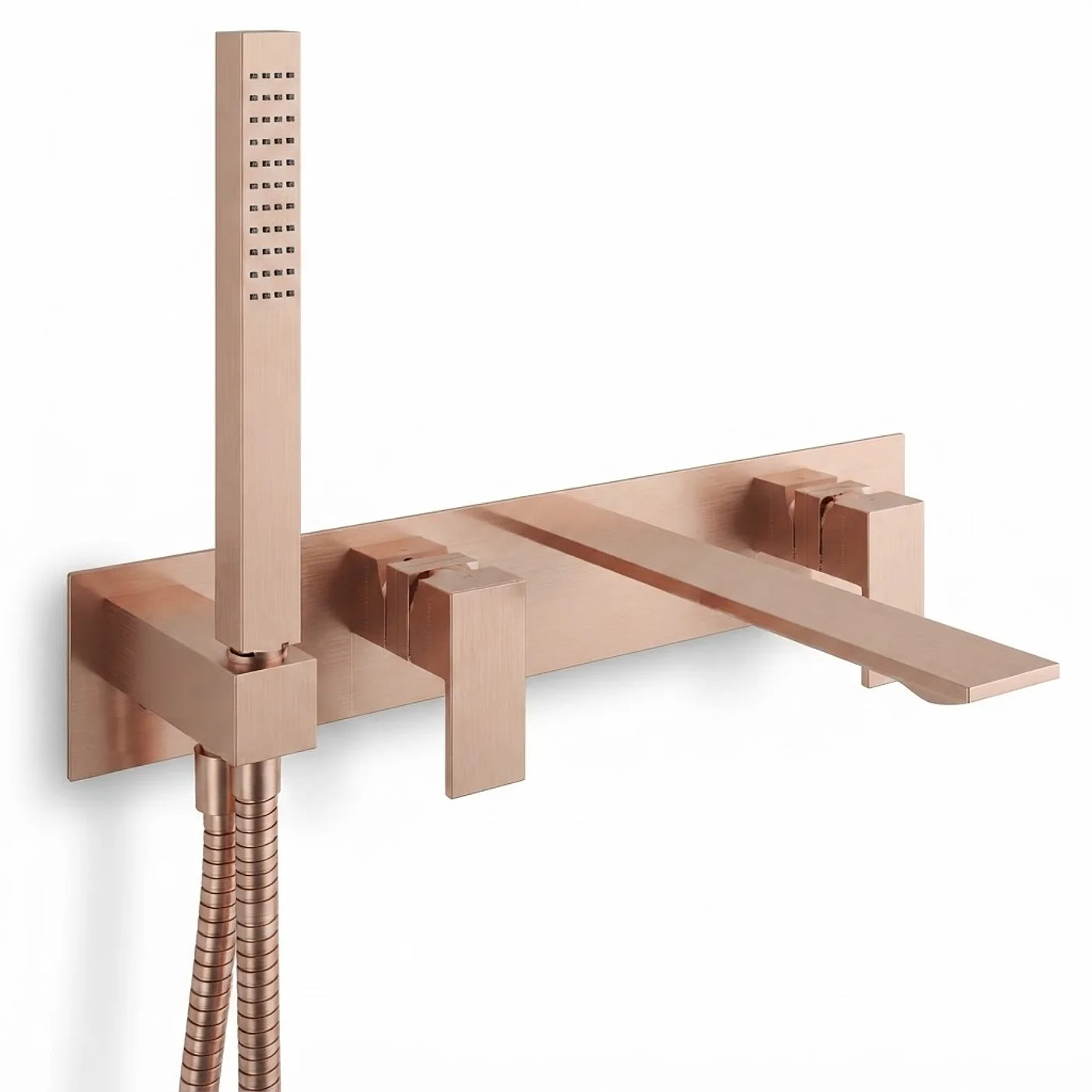 Mitigeur bain/douche à encastrer - Treemme Q30 - RWIT 4BD7 CC 01 - Or rose brossé (SZ)