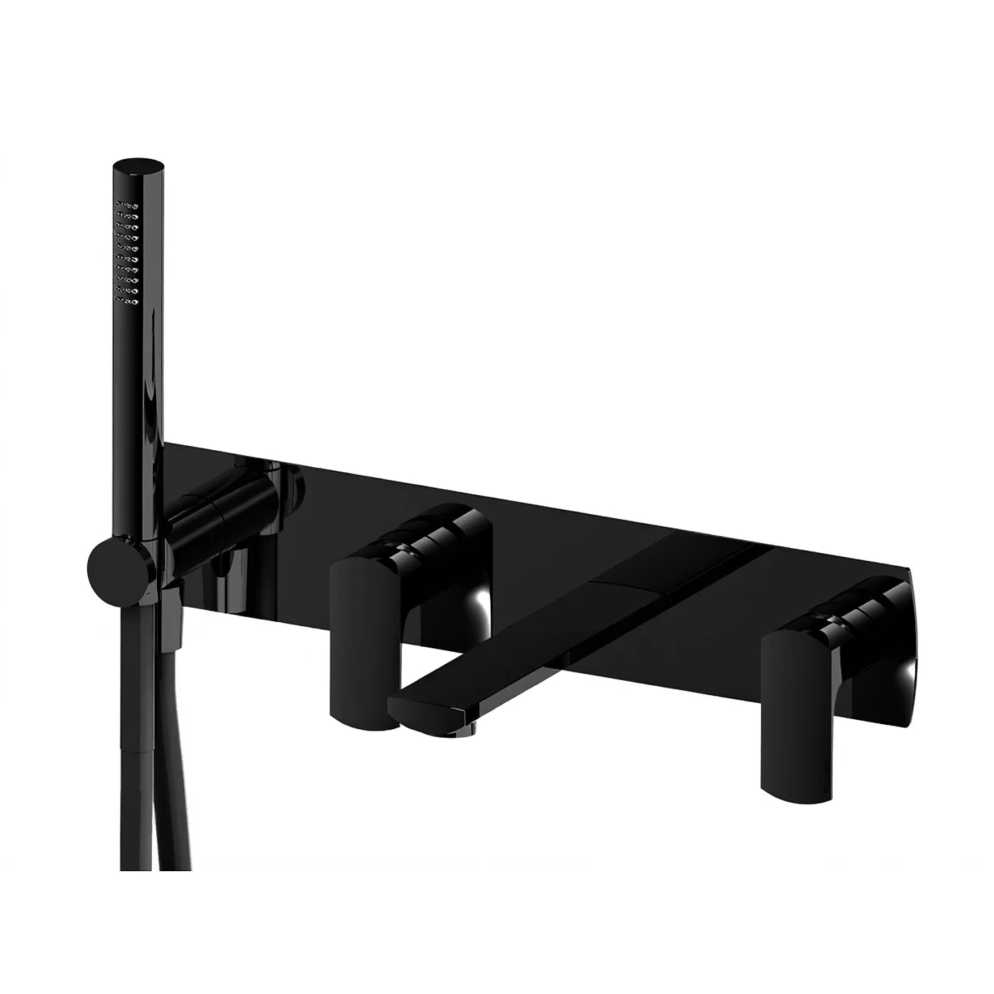 Mitigeur bain/douche à encastrer - Treemme Albatros - RWIT 4CD7 CC 01 - Noir opaque (NN)
