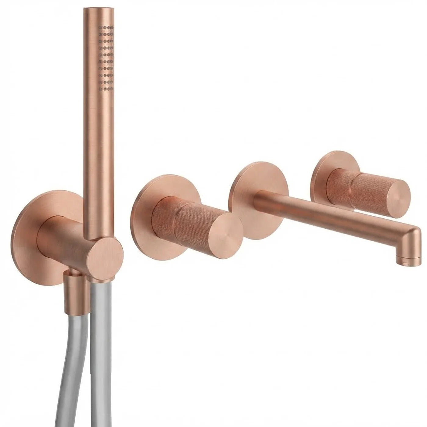 Mitigeur bain/douche à encastrer - Treemme T30 - RWIT 5BD8 CC 01 - Or rose brossé (SZ)
