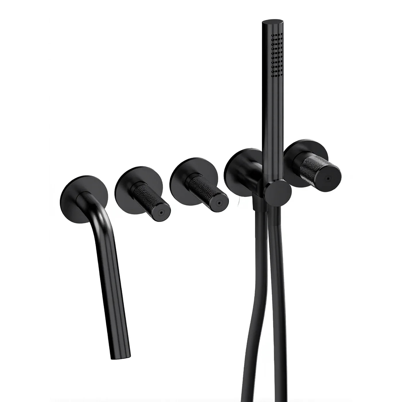 Mitigeur bain/douche à encastrer - Treemme 22mm - RWIT 6005 IS 51 - Gun Metal-PVD (PVD01)