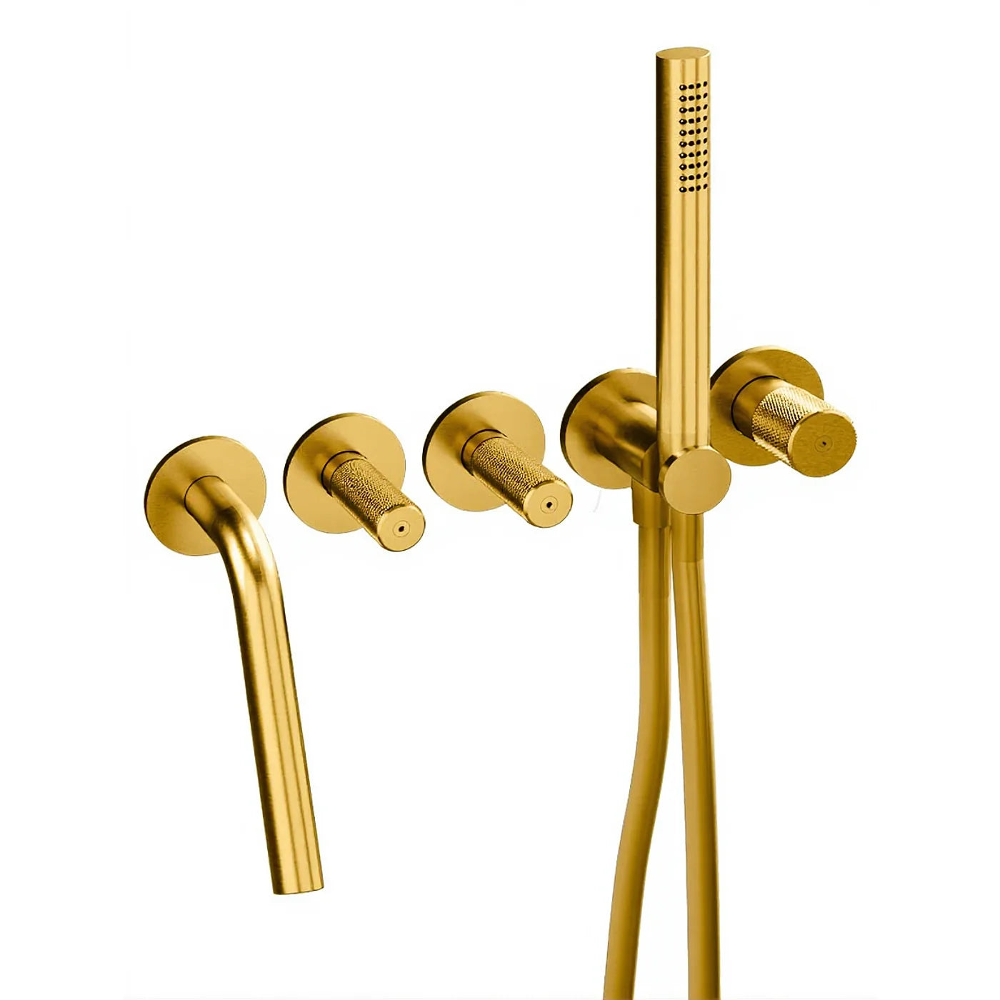 Mitigeur bain/douche à encastrer - Treemme 22mm - RWIT 6005 IS 51 - Yellow Gold-PVD (PVD04)