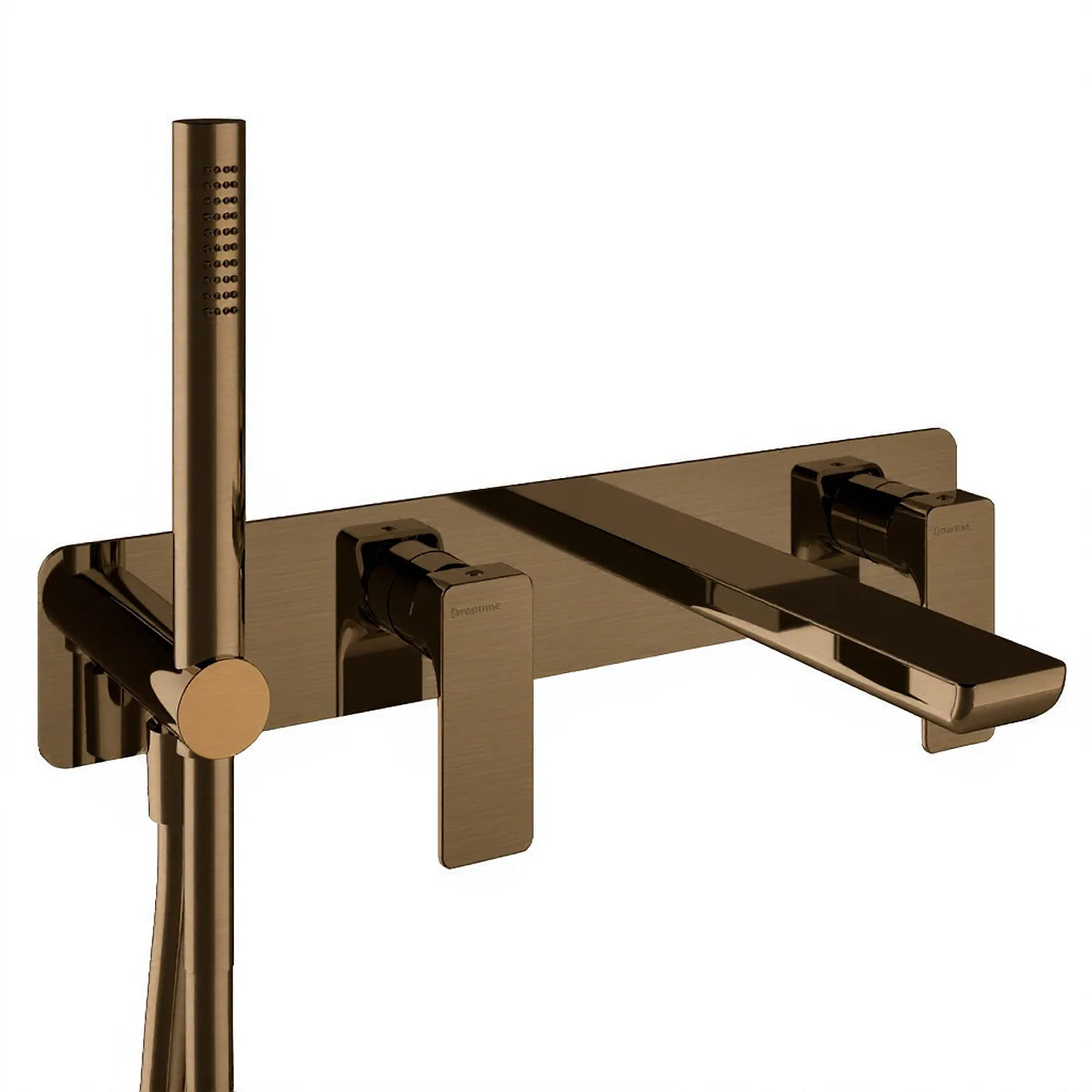 Mitigeur bain/douche à encastrer - Treemme Hask - RWIT 6AD7 CC 01 - Bronze brossé (US)