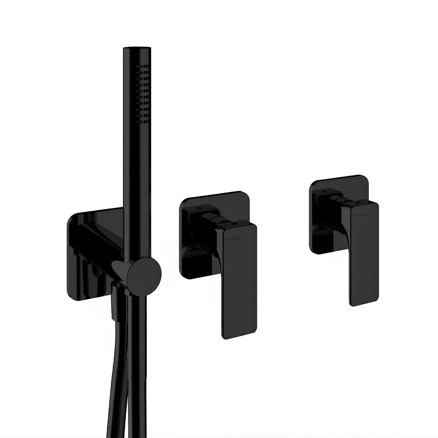 Mitigeur bain/douche à encastrer - Treemme Hask - RWIT 6AD9 CC 01 - Noir opaque (NN)