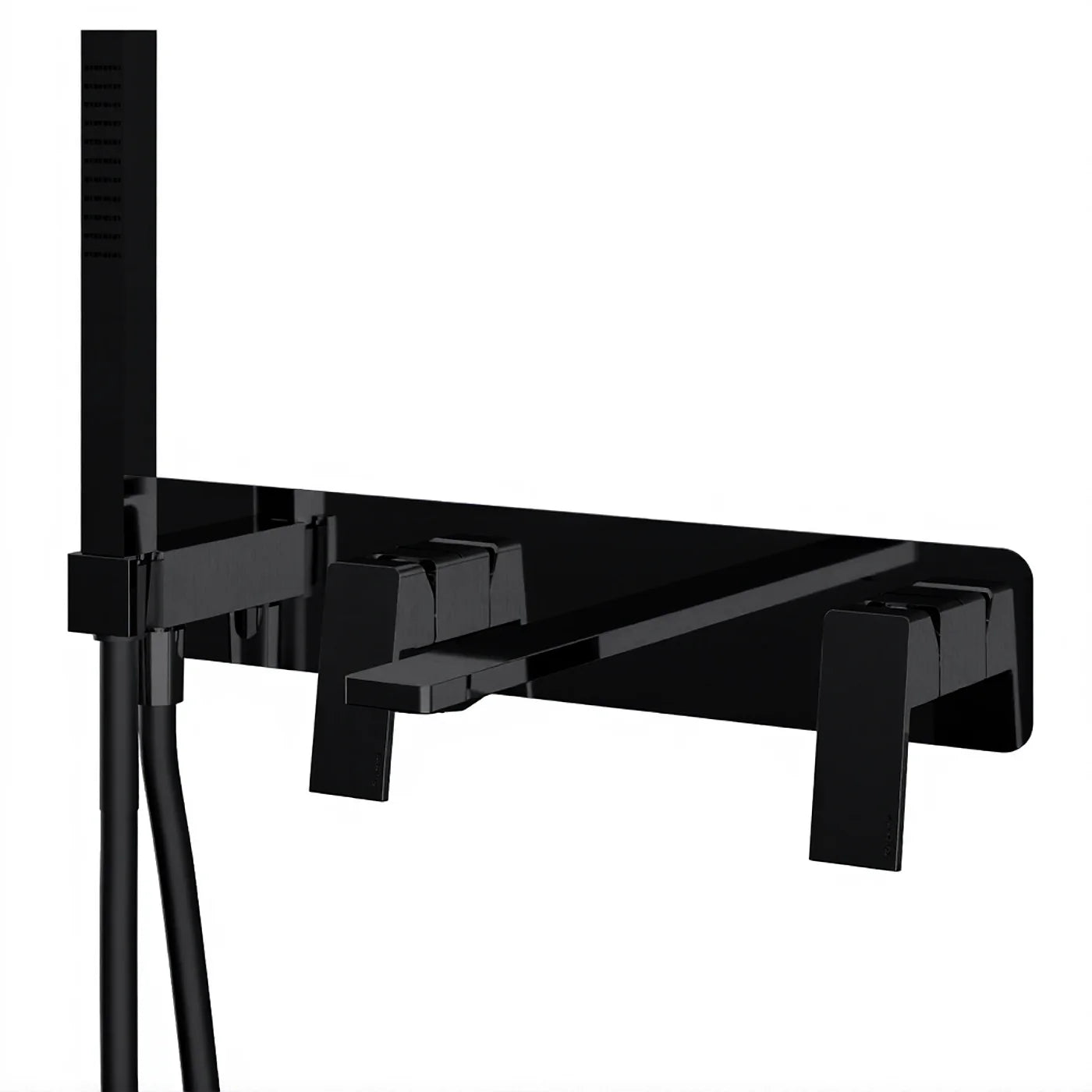 Mitigeur bain/douche à encastrer - Treemme PA36 - RWIT 8BD7 CC 01 - Noir opaque (NN)