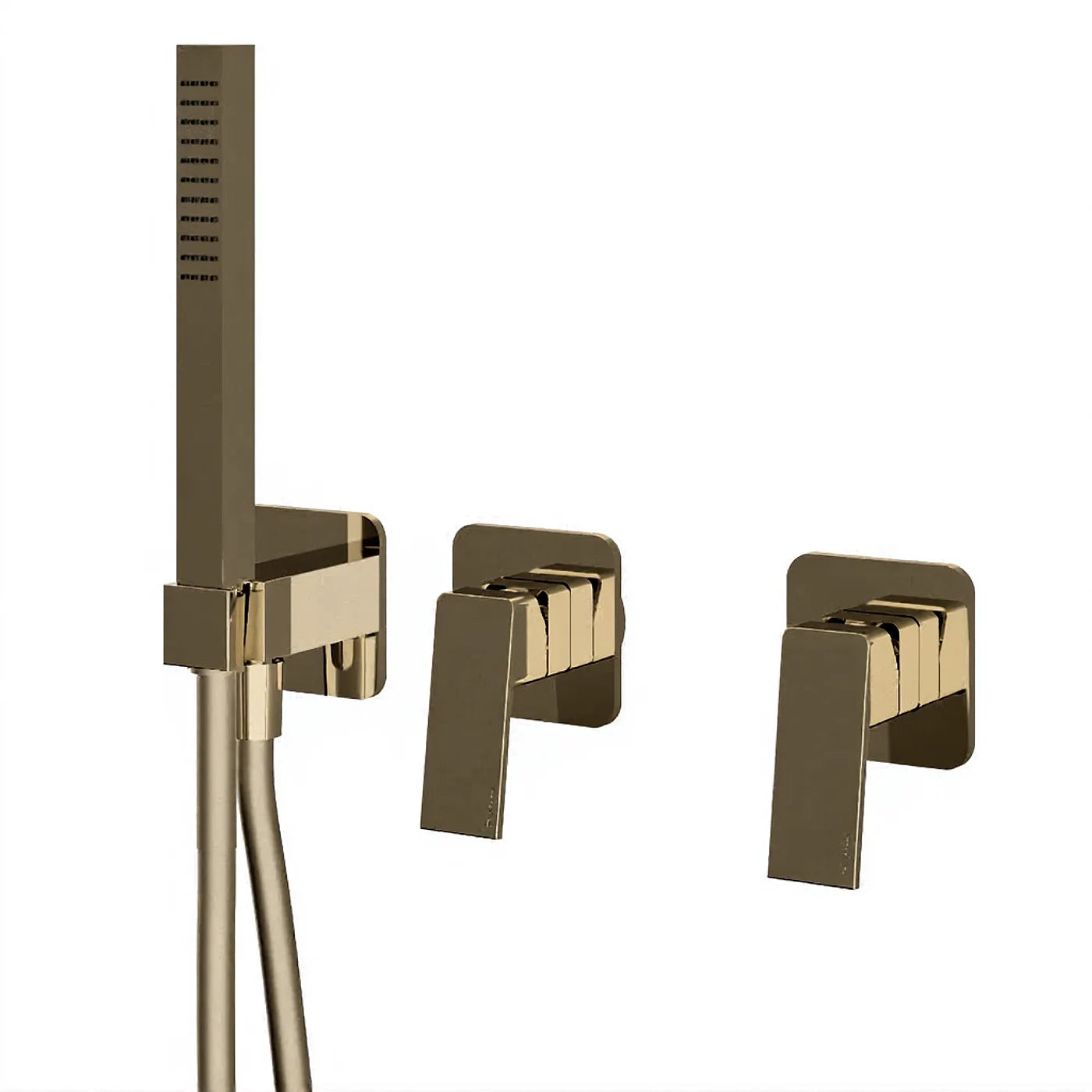 Mitigeur bain/douche à encastrer - Treemme PA36 - RWIT 8BD9 CC 01 - Nickel brossé (NF)