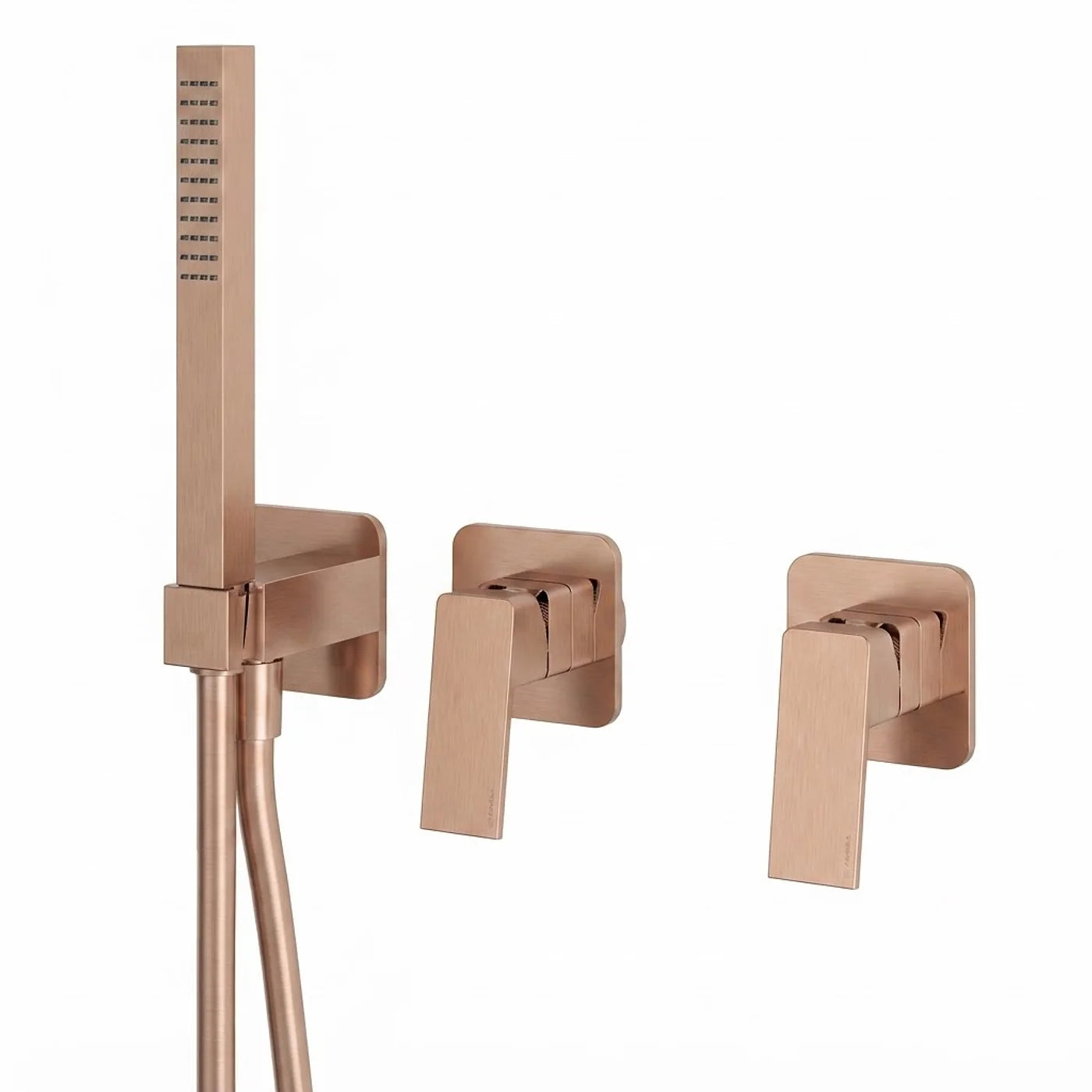 Mitigeur bain/douche à encastrer - Treemme PA36 - RWIT 8BD9 CC 01 - Or rose brossé (SZ)