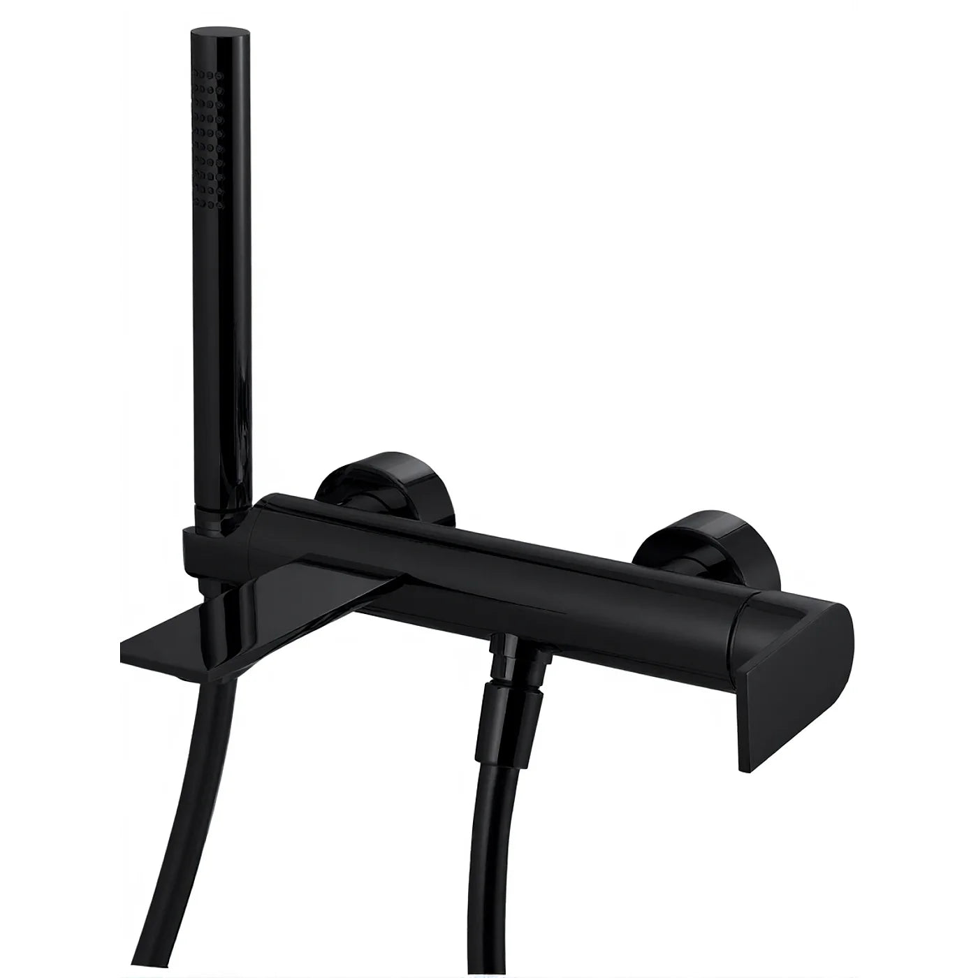 Mitigeur bain/douche mural - Treemme Ran - IT 2200 CC RN ZZ - Noir opaque (NN)
