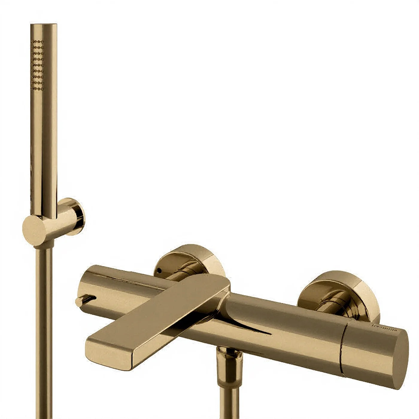 Mitigeur bain/douche mural - Treemme Bamboo - IT 5000 CC BM ZZ - Nickel brossé (NF)