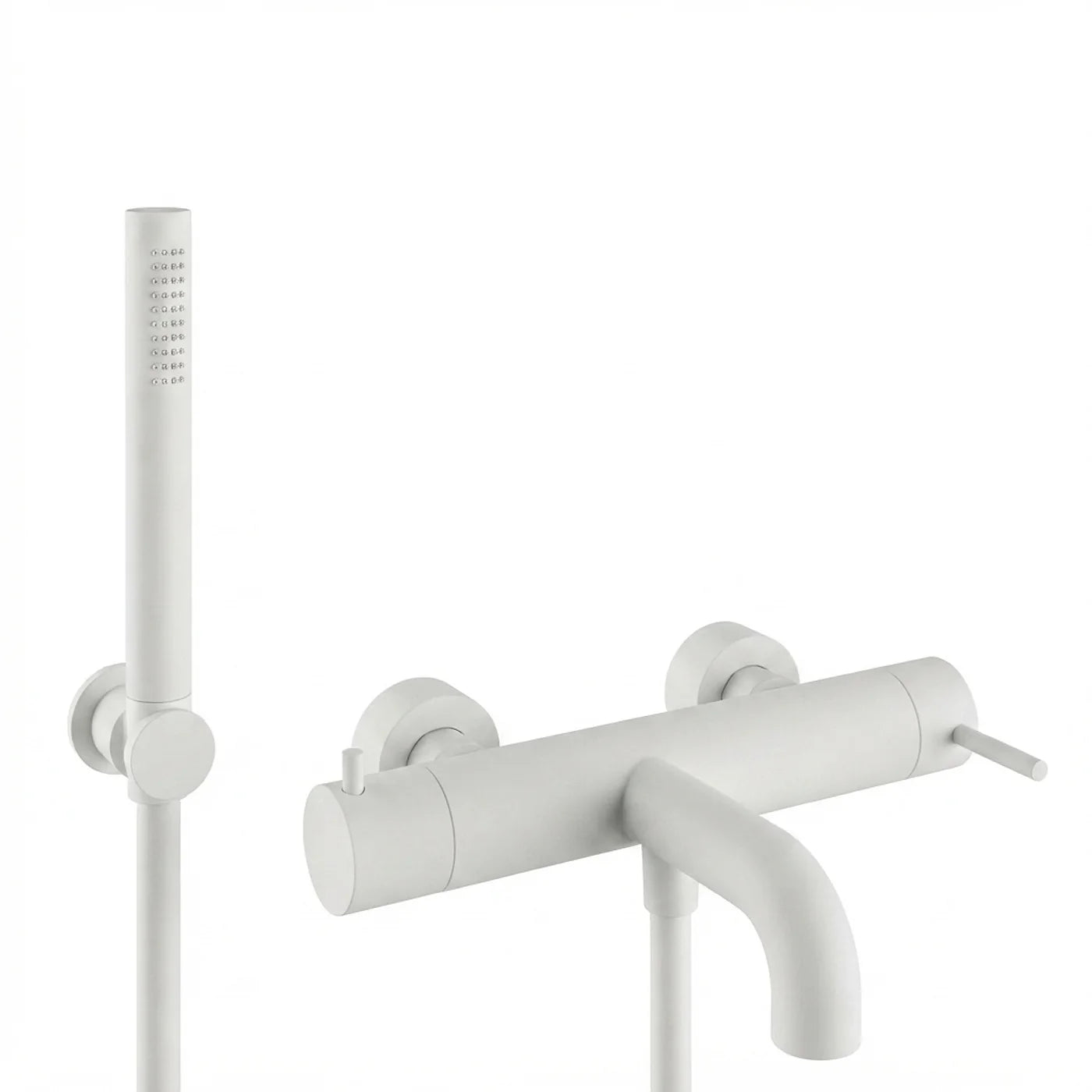 Mitigeur bain/douche mural - Treemme Up+ - IT 6B00 CC VL ZZ - Blanc opaque (BB)
