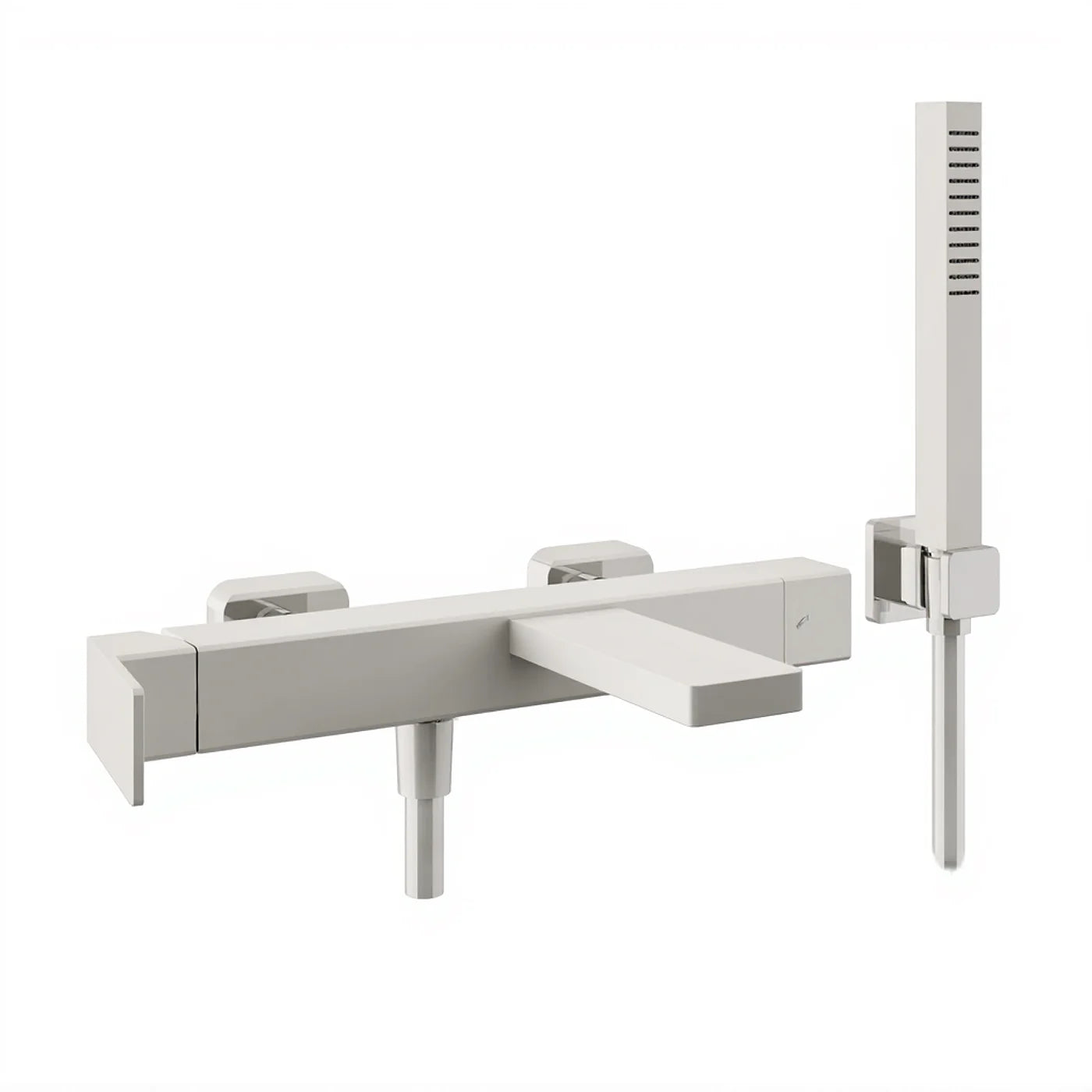 Mitigeur bain/douche mural - Treemme PA36 - IT 8B00 CC QF ZZ - Blanc opaque (BB)