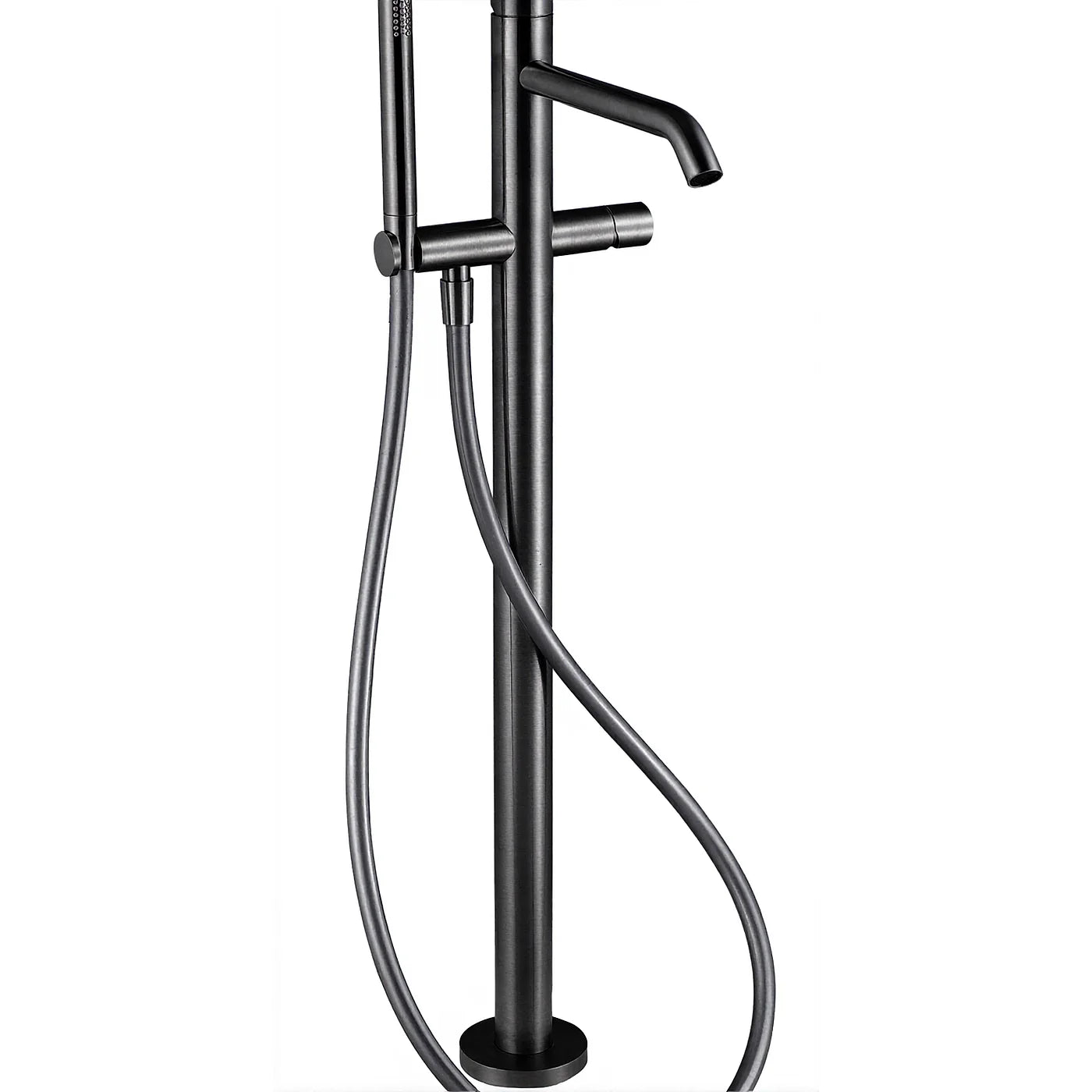 Mitigeur bain douche sur colonne au sol - Treemme 40mm - RWIT 1303 IS 50 - Gun Metal-PVD (PVD01)