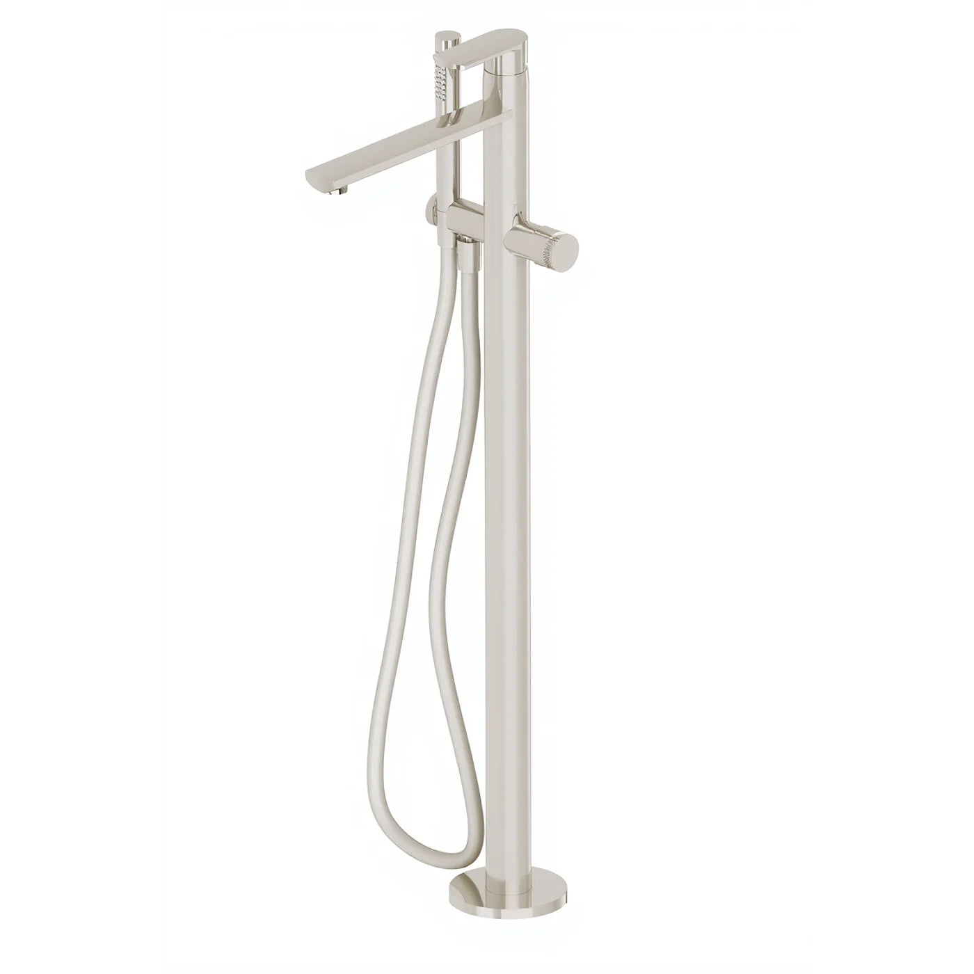 Mitigeur bain douche sur colonne au sol - Treemme Albatros - RWIT 4C03 CC 50 - Blanc opaque (BB)