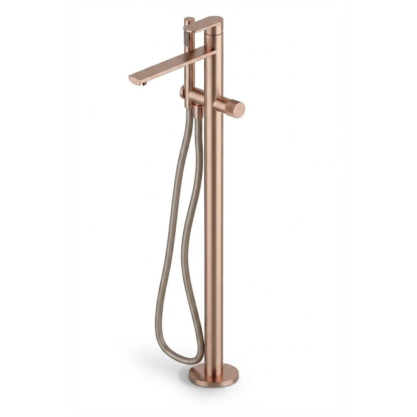 Mitigeur bain douche sur colonne au sol - Treemme Albatros - RWIT 4C03 CC 50 - Or rose brossé (SZ)