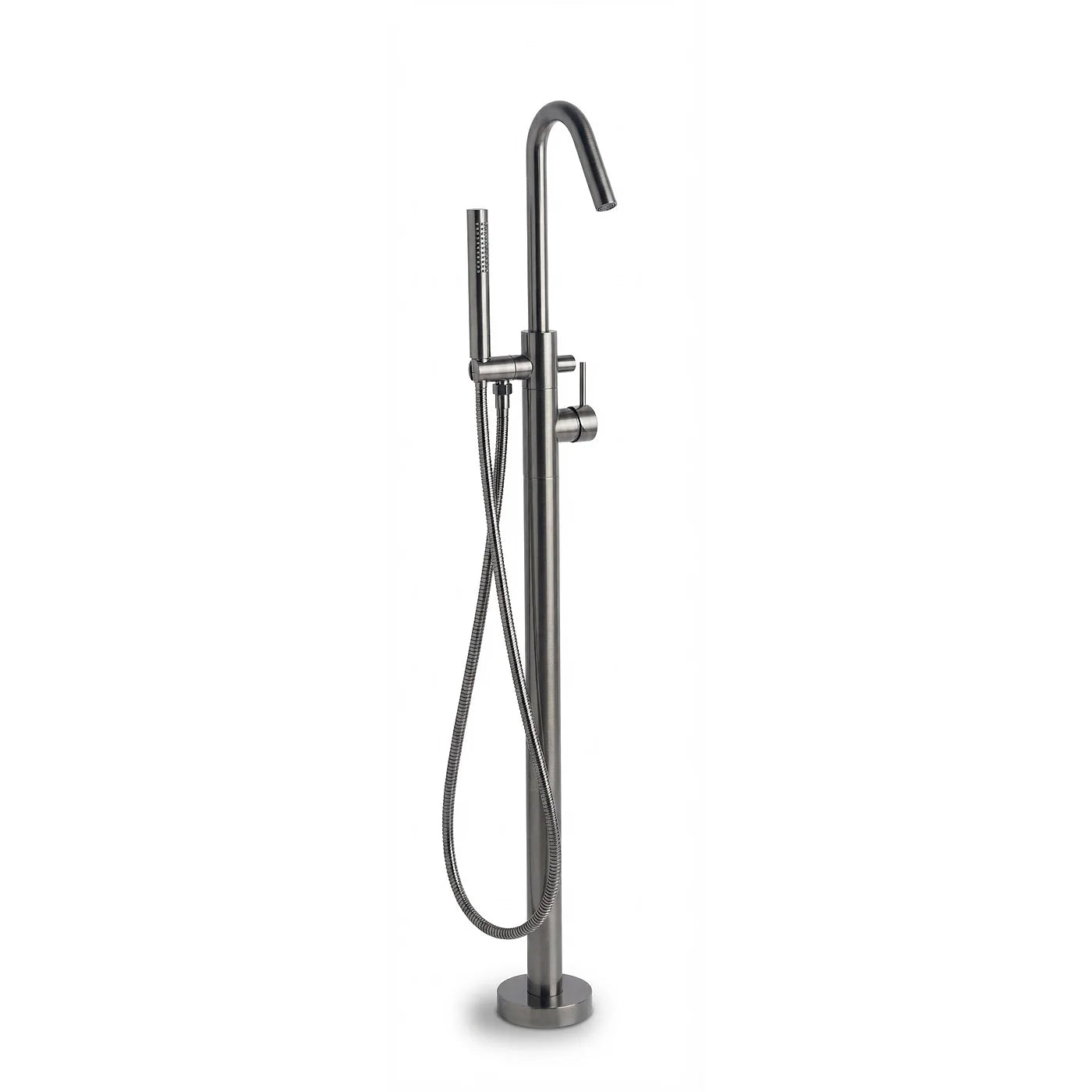 Mitigeur bain douche sur colonne au sol - Treemme X-change mono - RWIT 7503 CC 50 - Noir chromé brossé (CZ)
