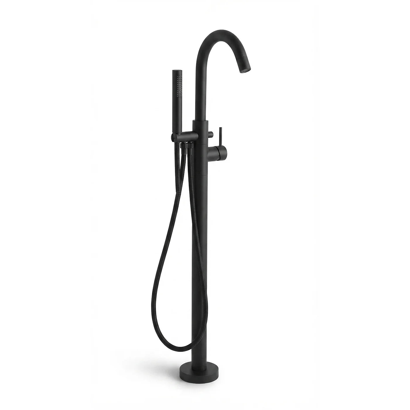 Mitigeur bain douche sur colonne au sol - Treemme X-change mono - RWIT 7503 CC 50 - Noir opaque (NN)