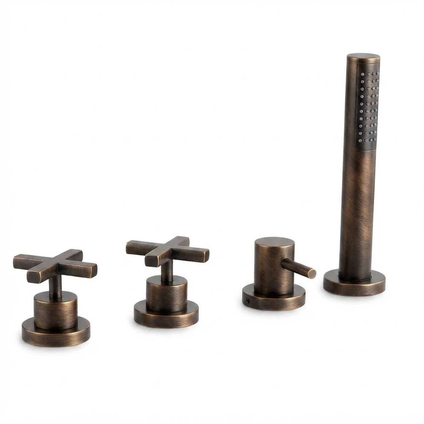 Mitigeur bain/douche sur gorge sans bec - Treemme Line - IT 1070 CC XV ZZ - Oxydé (KK)