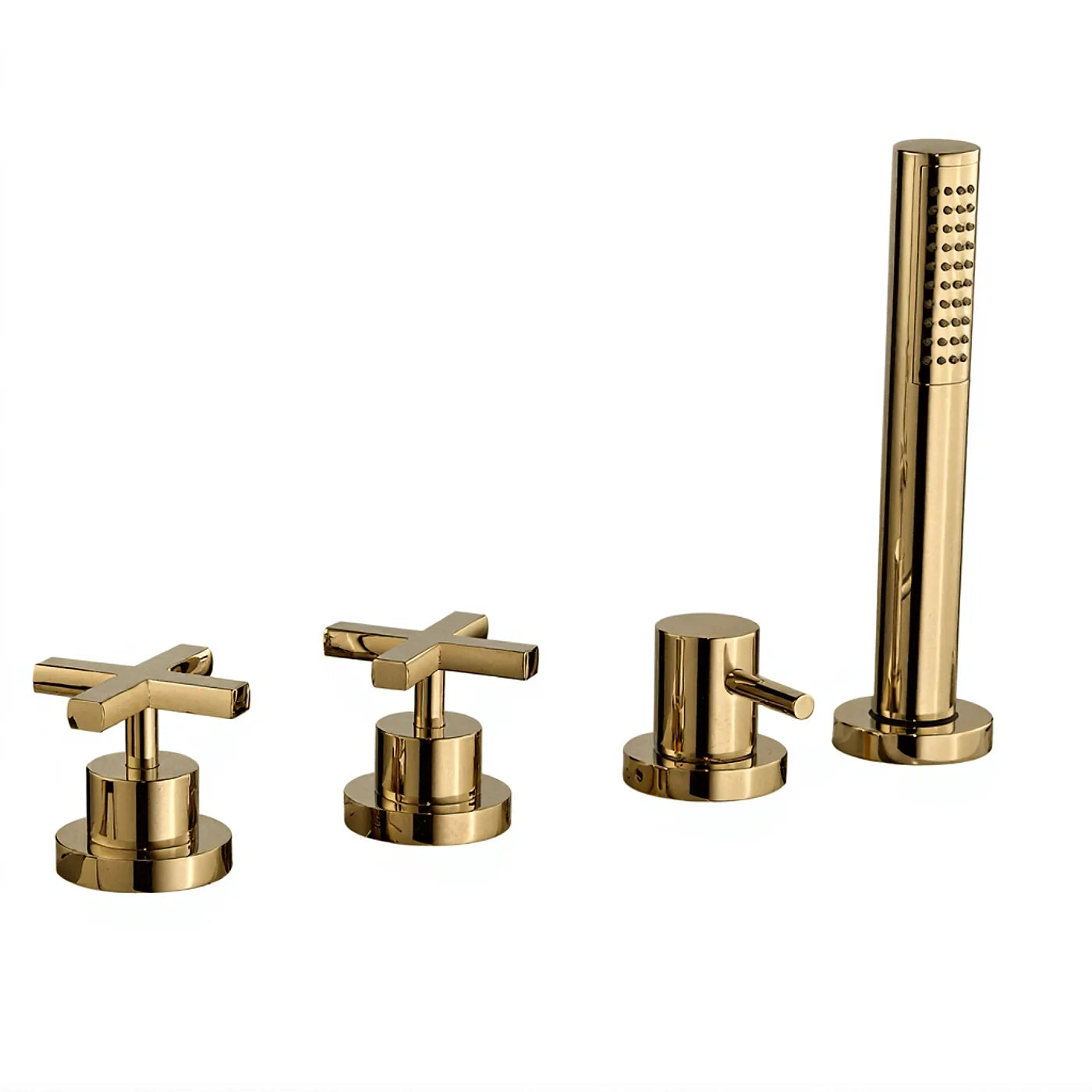 Mitigeur bain/douche sur gorge sans bec - Treemme Line - IT 1070 CC XV ZZ - Nickel brossé (NF)