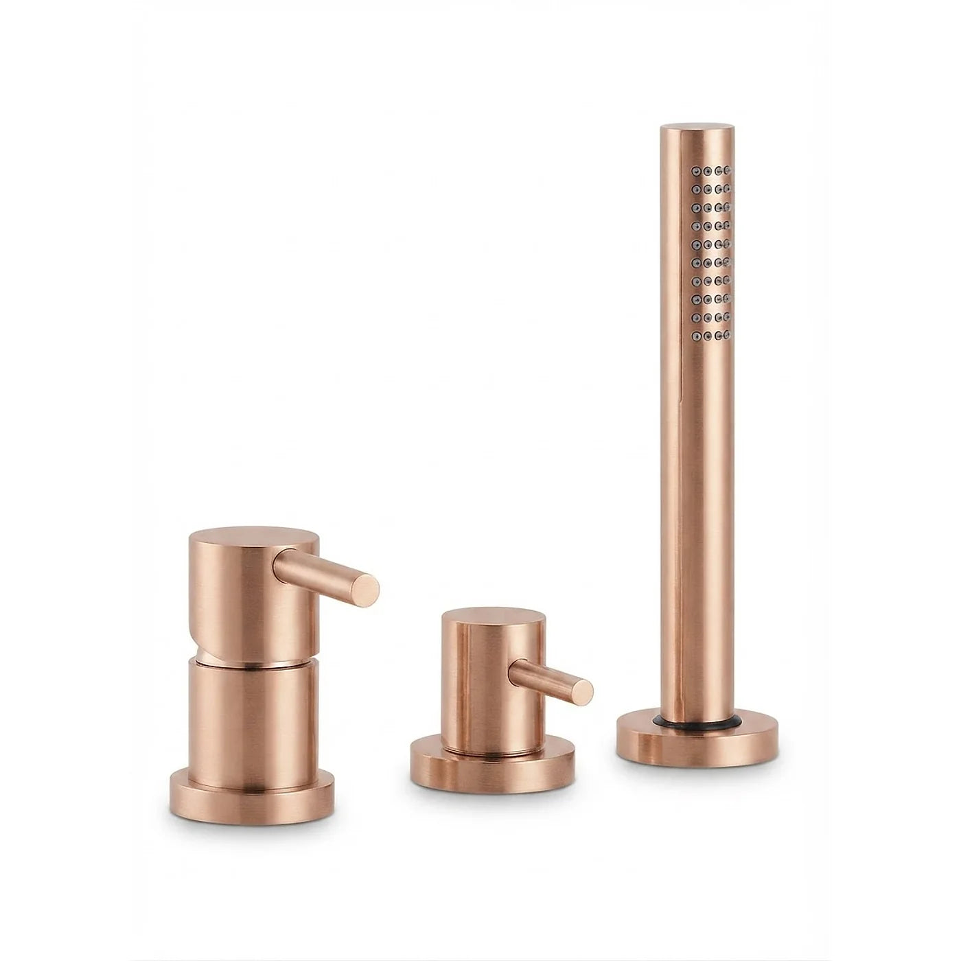 Mitigeur bain/douche sur gorge sans bec - Treemme X-change mono - IT 5869 CC VL ZZ - Or rose brossé (SZ)