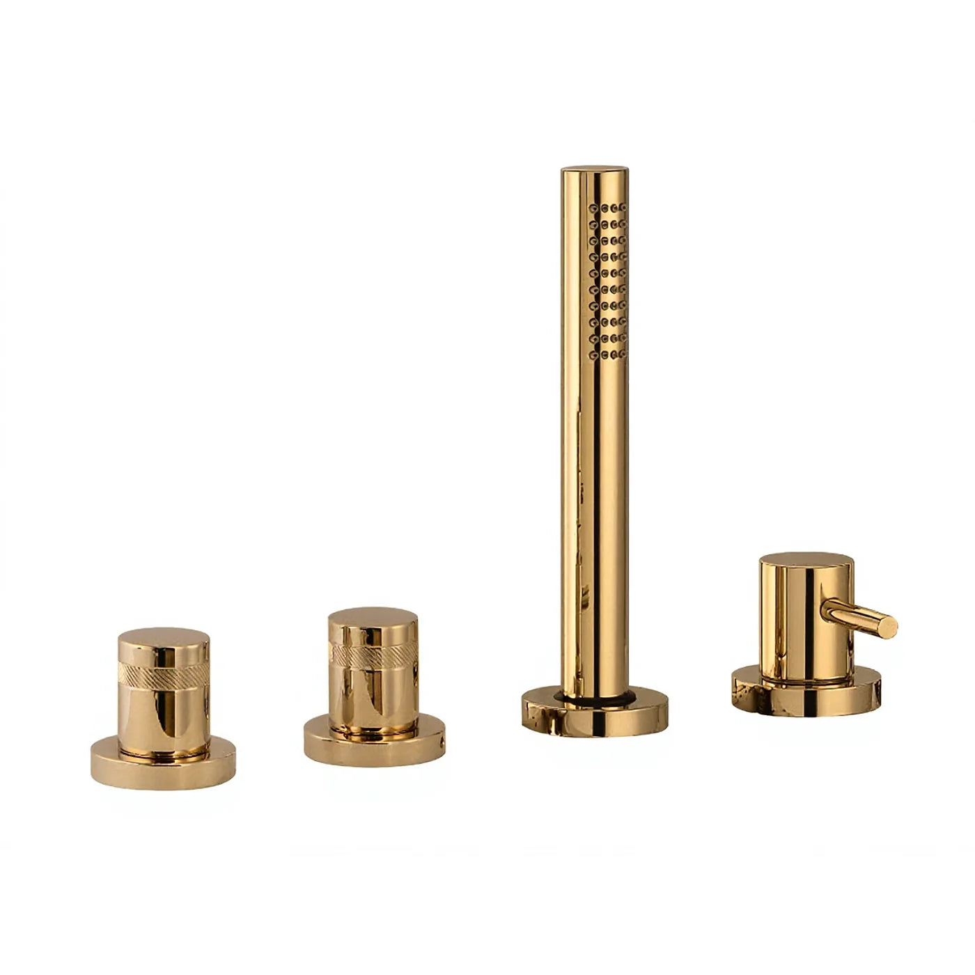 Mitigeur bain/douche sur gorge sans bec - Treemme X-change - IT 7270 CC XR ZZ - Or brossé (DZ)