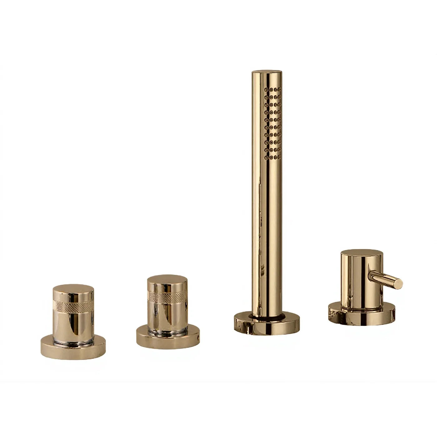 Mitigeur bain/douche sur gorge sans bec - Treemme X-change - IT 7270 CC XR ZZ - Nickel brossé (NF)