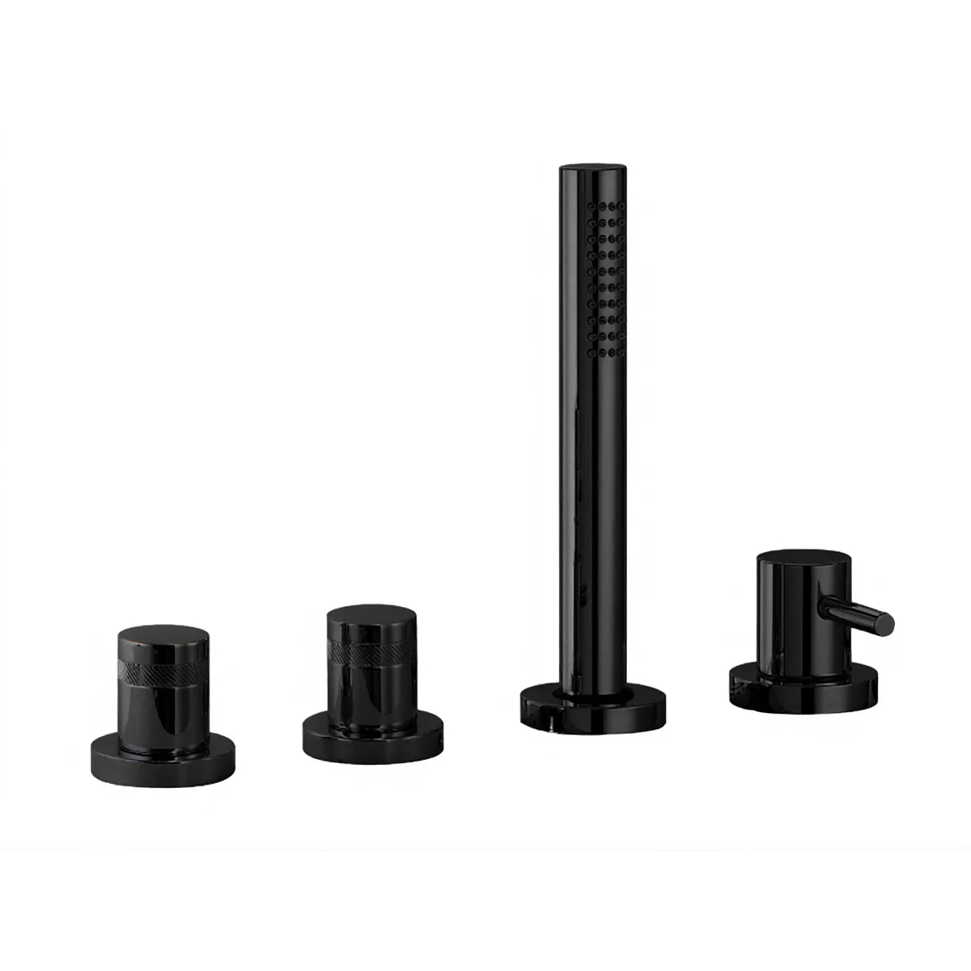Mitigeur bain/douche sur gorge sans bec - Treemme X-change - IT 7270 CC XR ZZ - Noir opaque (NN)