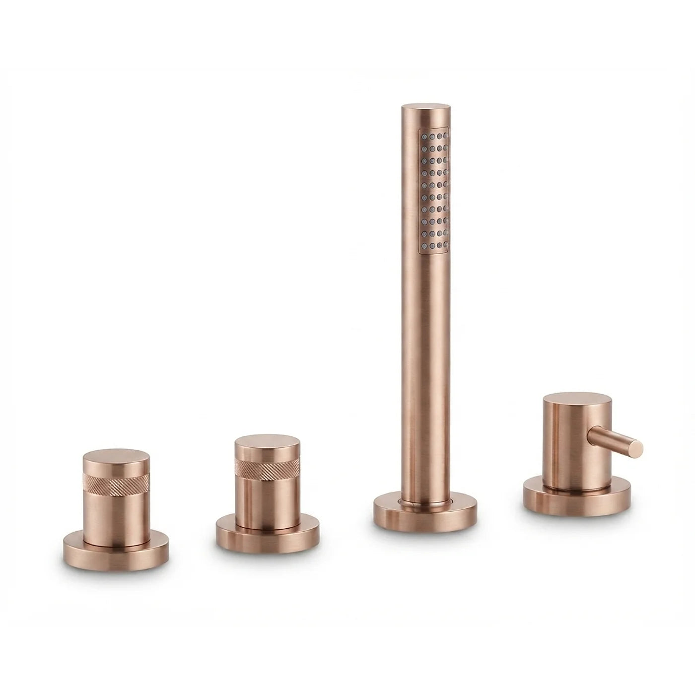 Mitigeur bain/douche sur gorge sans bec - Treemme X-change - IT 7270 CC XR ZZ - Or rose brossé (SZ)