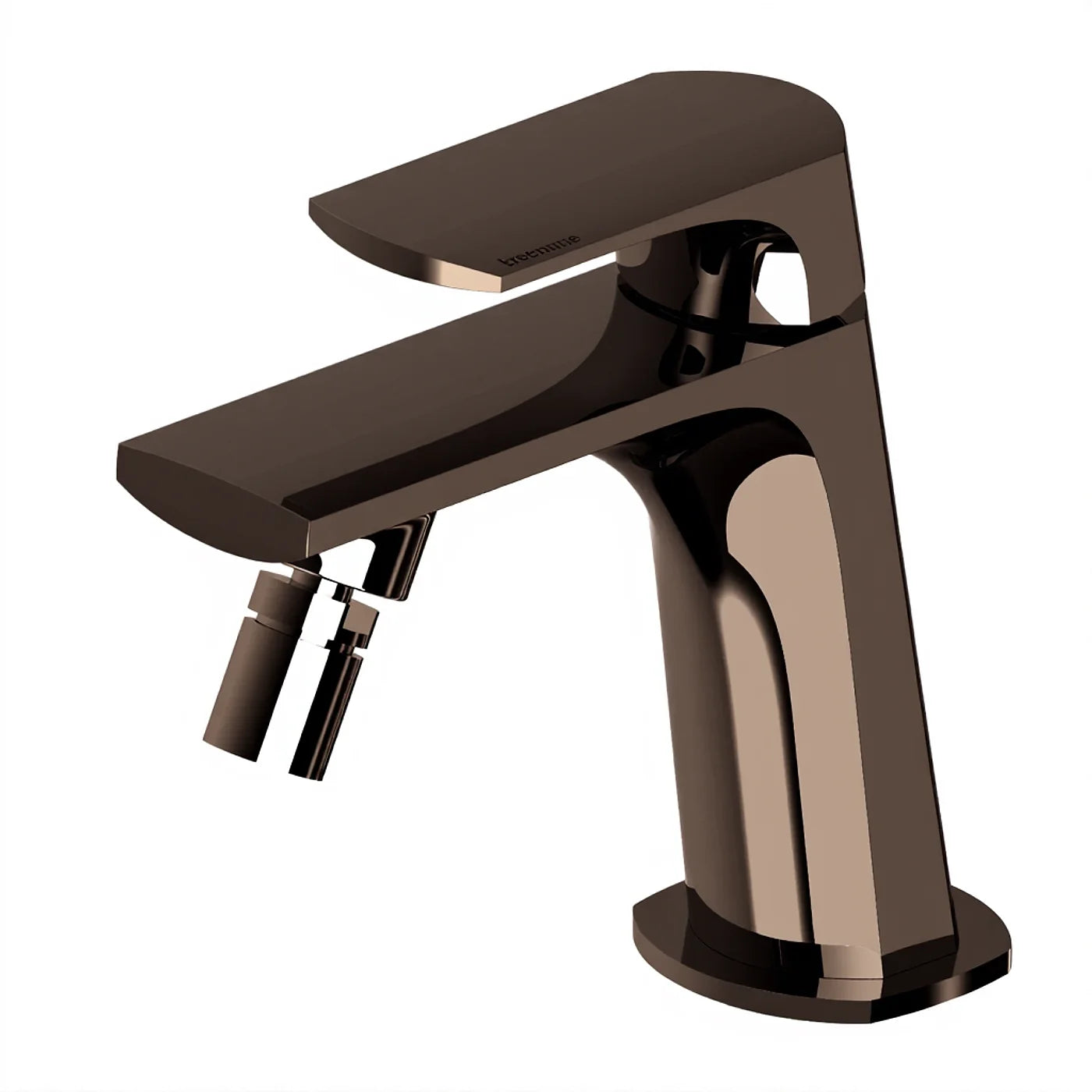 Mitigeur bidet - Treemme Albatros - IT 4C22 CC AS ZZ - Noir chromé poli (HH)