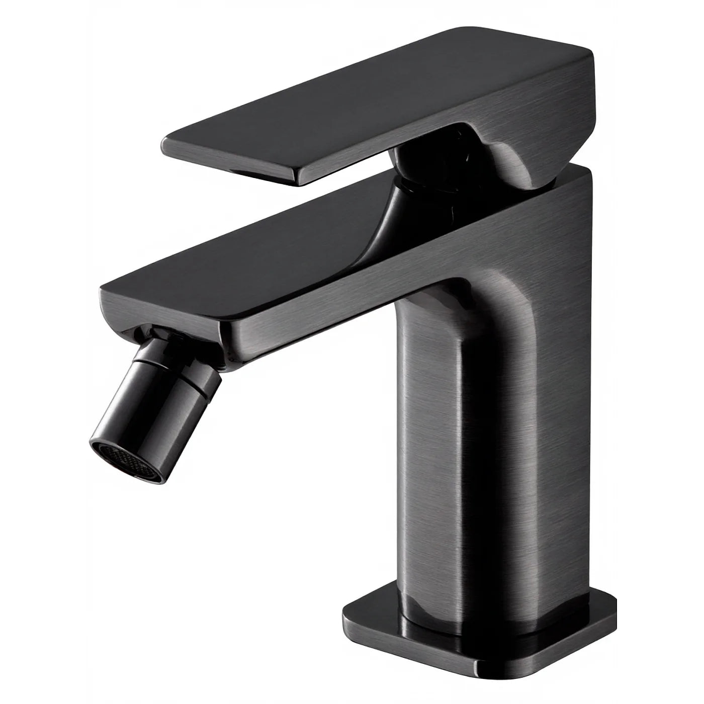 Mitigeur bidet - Treemme Hask - IT 6A22 CC HA ZZ - Noir chromé brossé (CZ)