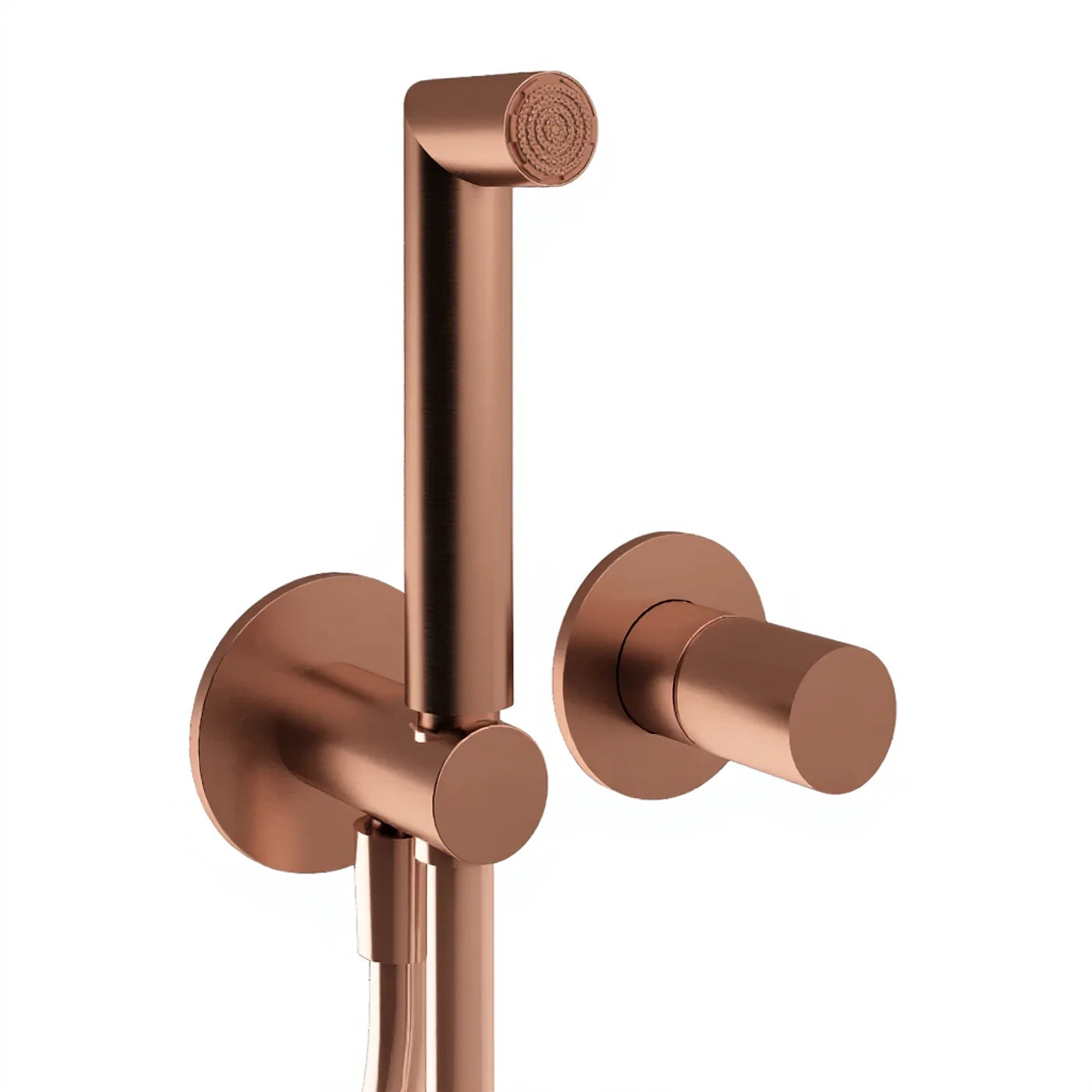 Mitigeur douche à encastrer avec douchette - Treemme 28mm - RWIT 3BD4 IS 01 - Bronze-PVD (PVD03)