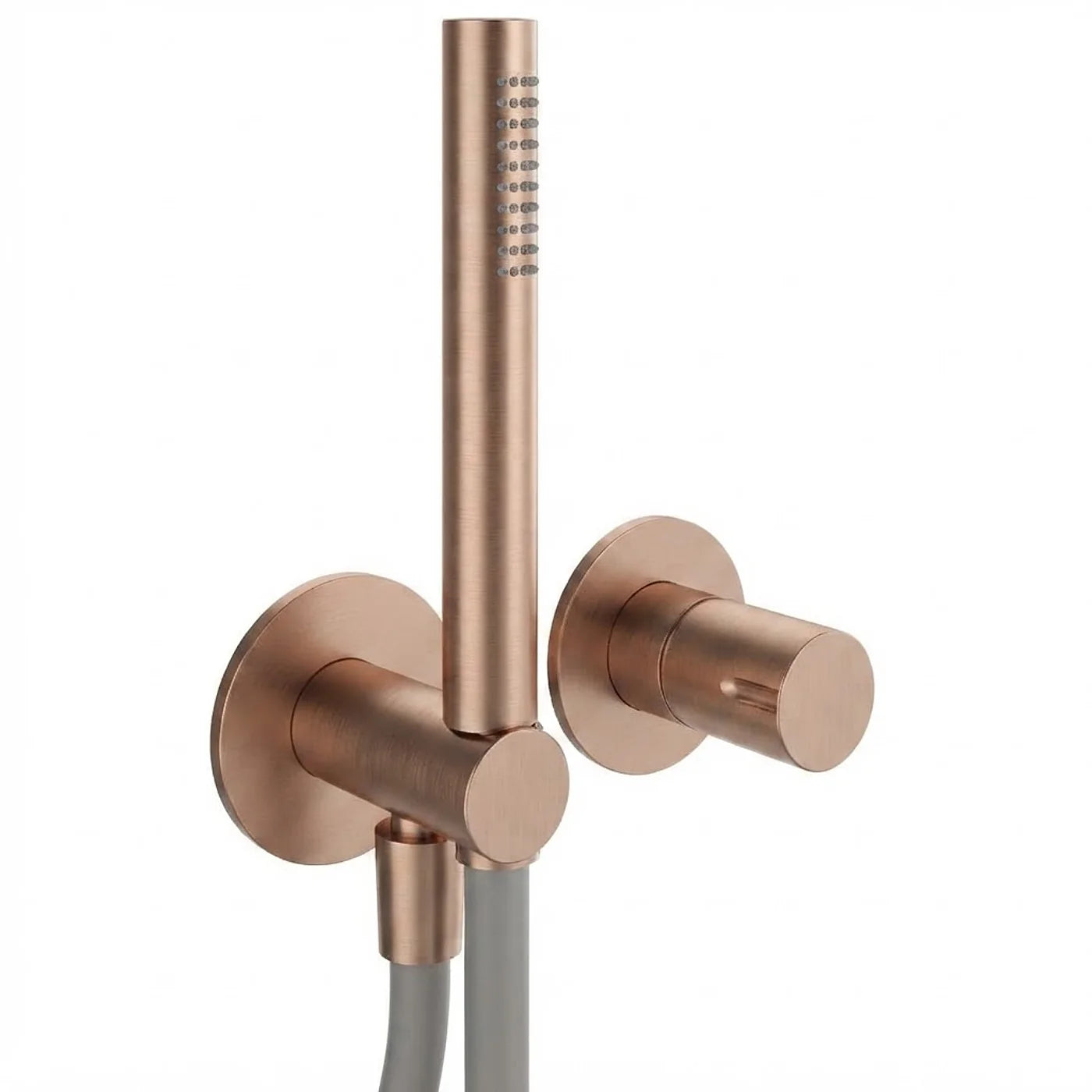 Mitigeur douche à encastrer avec douchette - Treemme T30 - RWIT 5BD4 CC 01 - Or rose brossé (SZ)