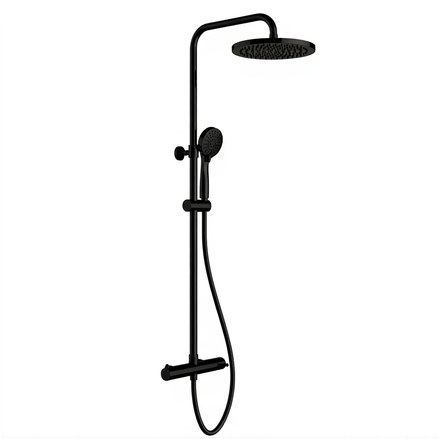 Robinetterie de douche Treemme — réf. IT 5060 CC VL ZZ — finition Noir opaque (NN)