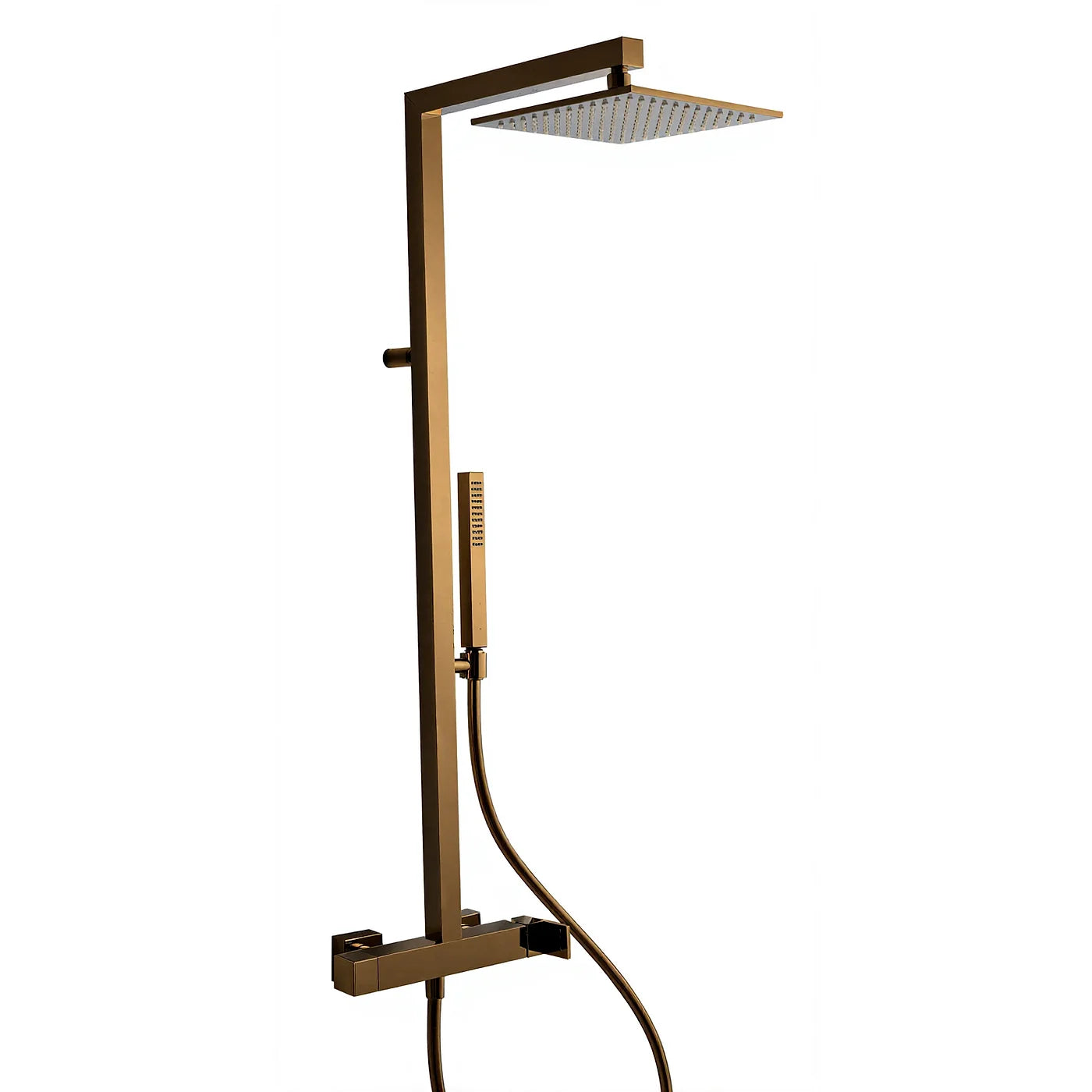 Robinetterie de douche Treemme — réf. IT 6501 CC ZZ ZZ — finition Noir chromé brossé (CZ)
