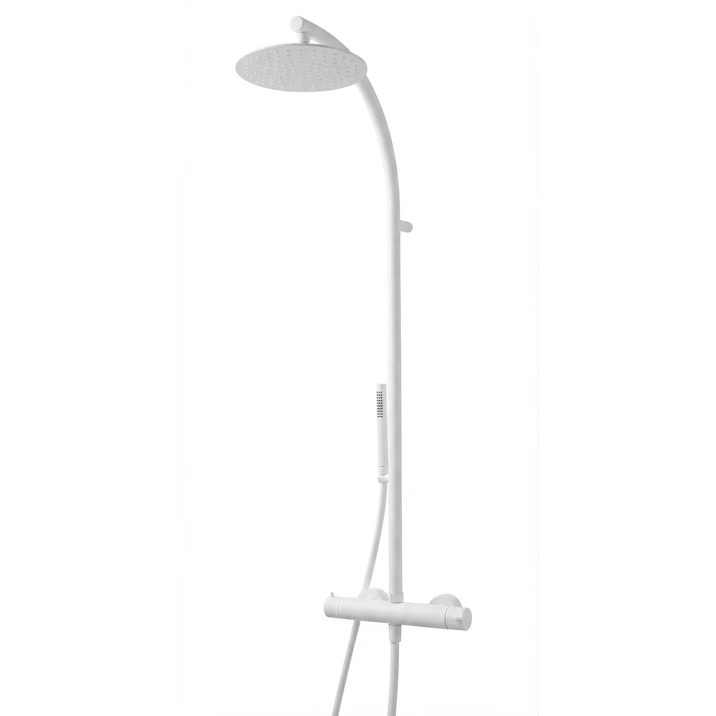 Robinetterie de douche Treemme — réf. RWIT 6500 CC 25 — finition Blanc opaque (BB)
