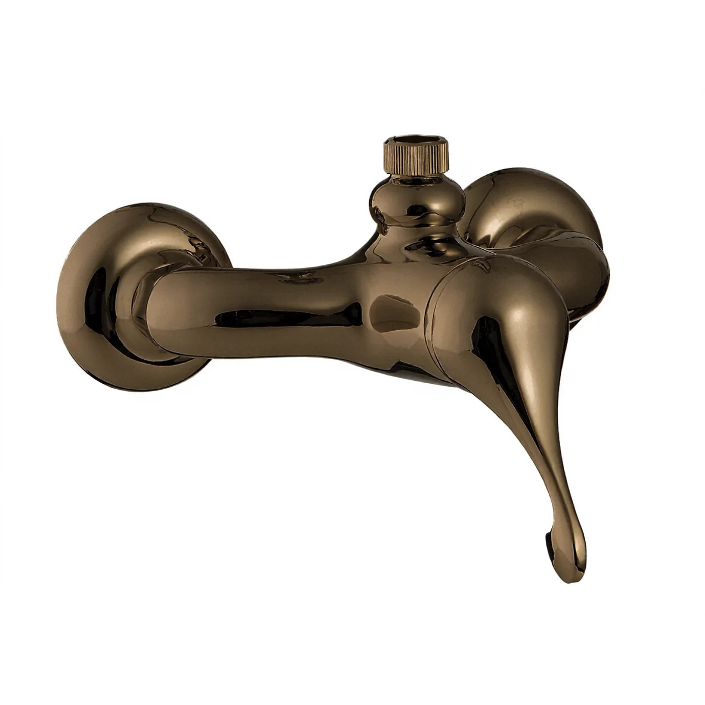 Mitigeur douche mural sans set de douche - Treemme Piccadilly - IT 2156 CC PY ZZ - Bronze brossé (US)
