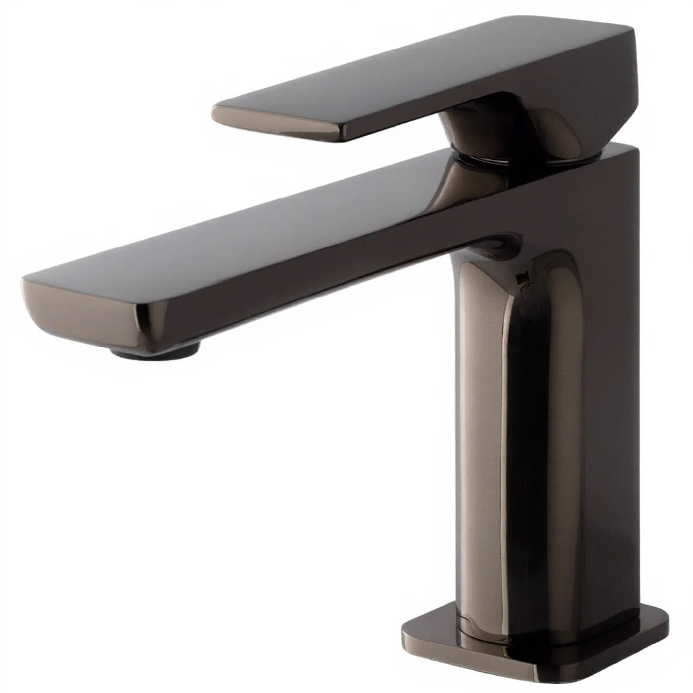 Mitigeur lavabo 100 - Treemme Hask - IT 6A11 CC HA ZZ - Noir chromé poli (HH)