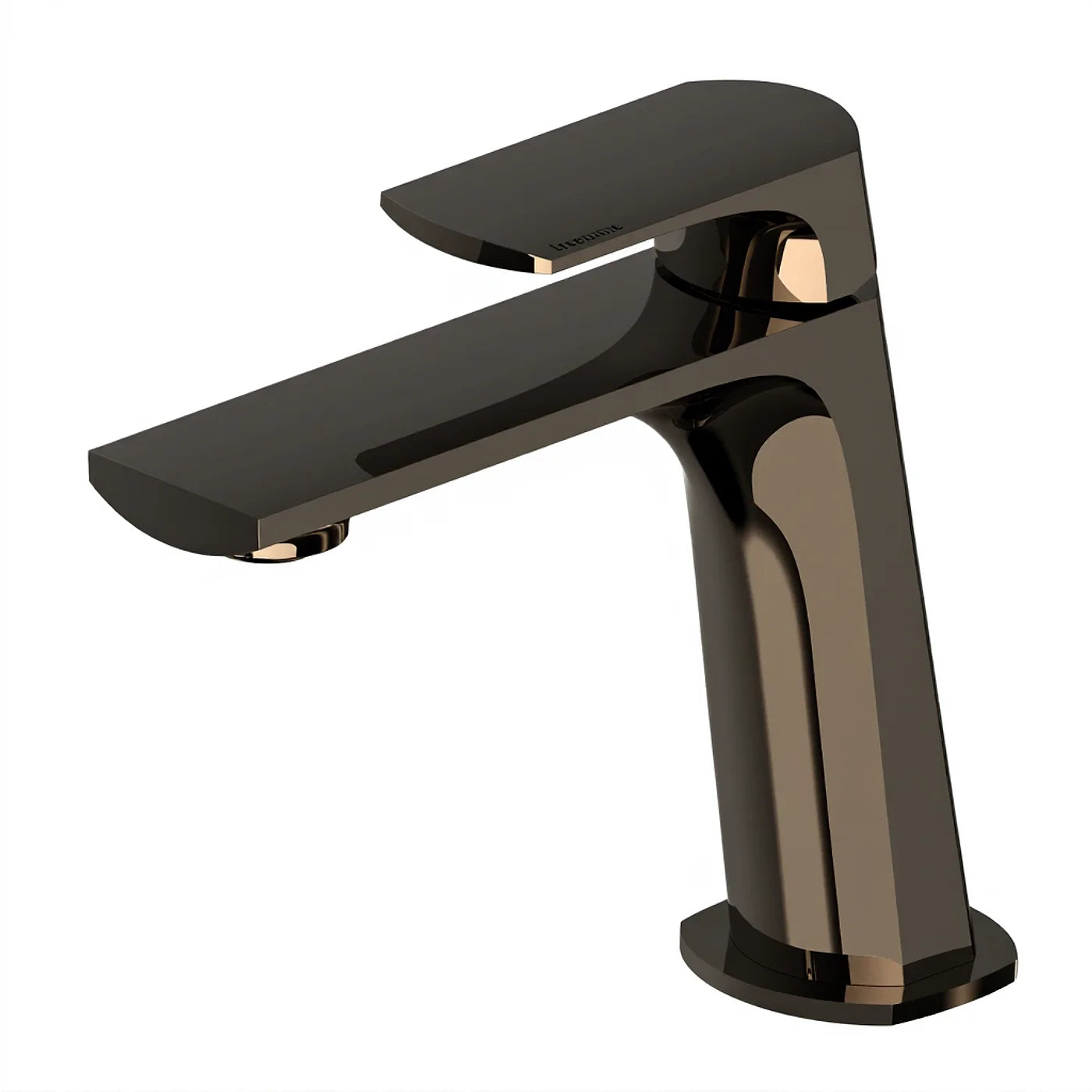 Mitigeur lavabo 110 - Treemme Albatros - IT 4C11 CC AS ZZ - Noir chromé brossé (CZ)