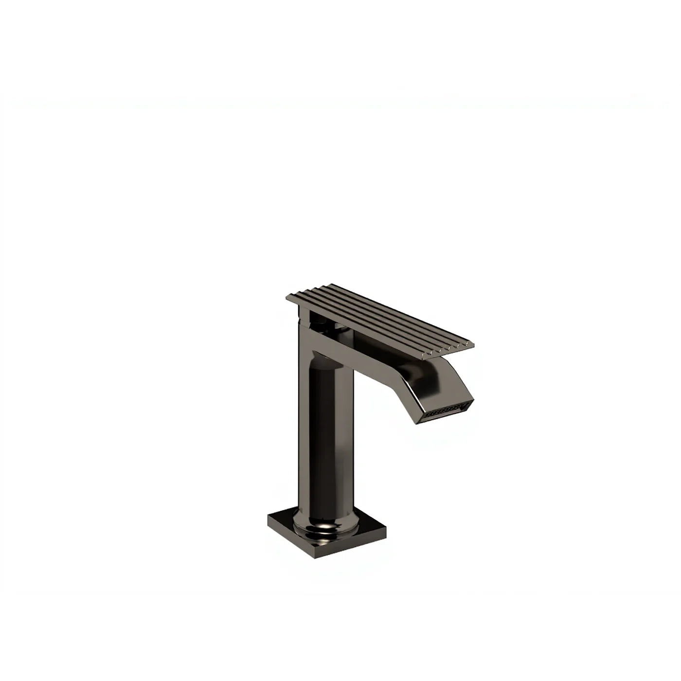 Mitigeur lavabo 127 - Treemme Ios - IT 2A11 CC RM ZZ - Noir chromé brossé (CZ)