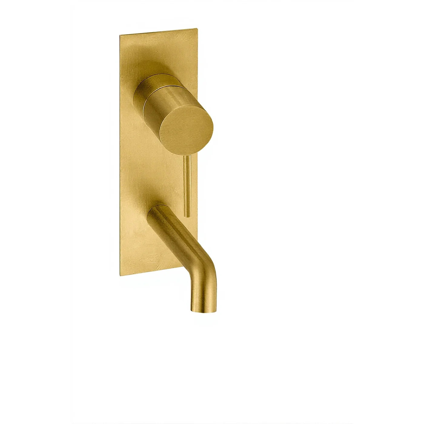 Mitigeur lavabo à encastrer 100 - Treemme 40mm - RWIT 13B2 IS BC - Yellow Gold-PVD (PVD04)