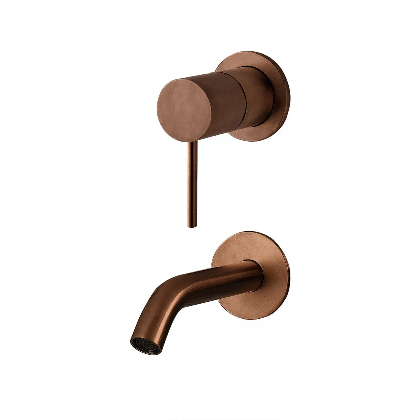 Mitigeur lavabo à encastrer 150 - Treemme 40mm - RWIT 13D2 IS 01 - Bronze-PVD (PVD03)