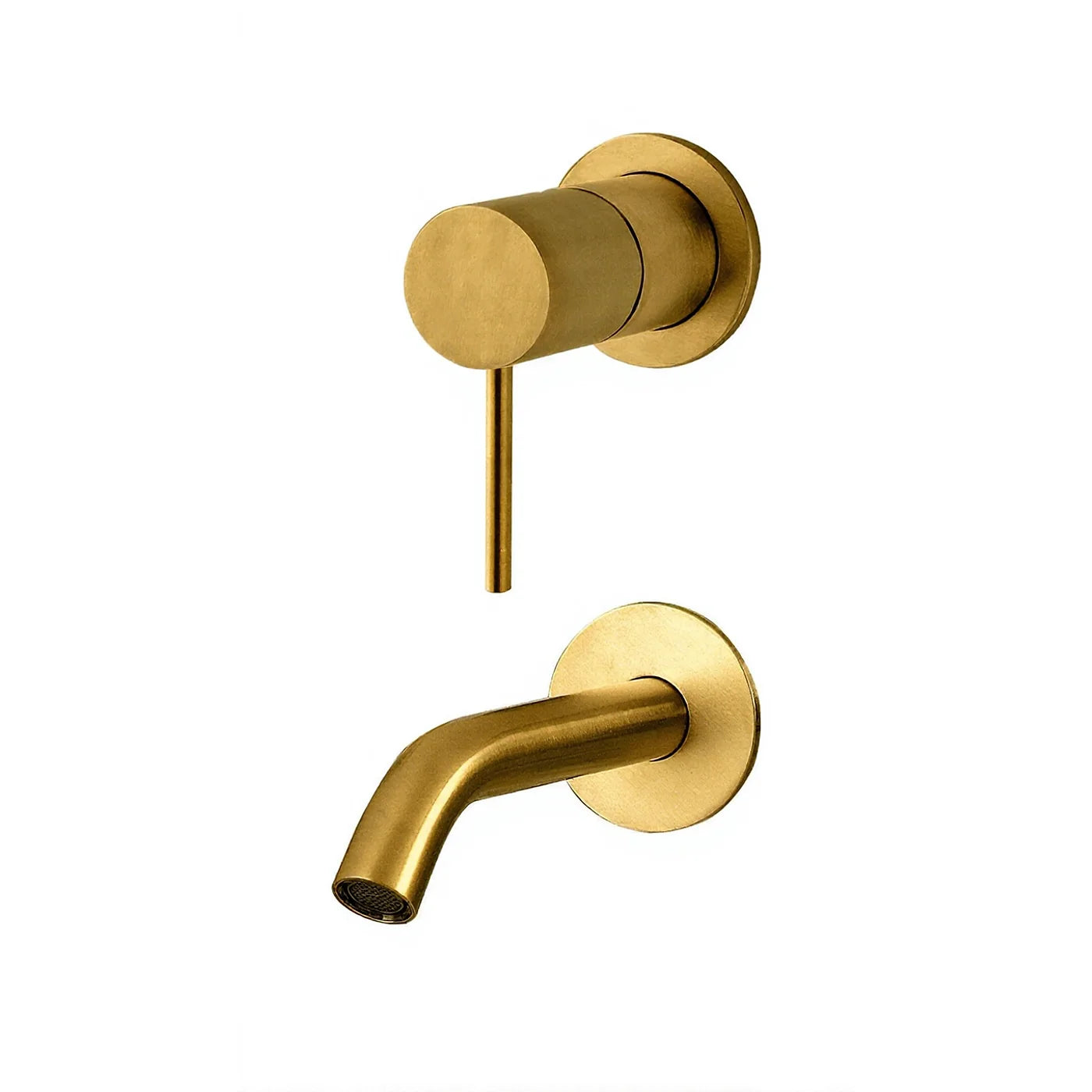 Mitigeur lavabo à encastrer 150 - Treemme 40mm - RWIT 13D2 IS 01 - Yellow Gold-PVD (PVD04)