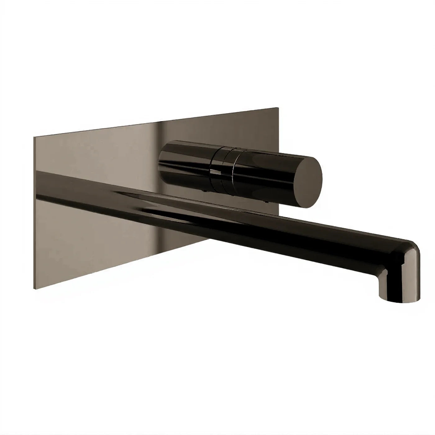Mitigeur lavabo à encastrer 177 - Treemme T30 - RWIT 5BA5 CC 01 - Noir chromé brossé (CZ)