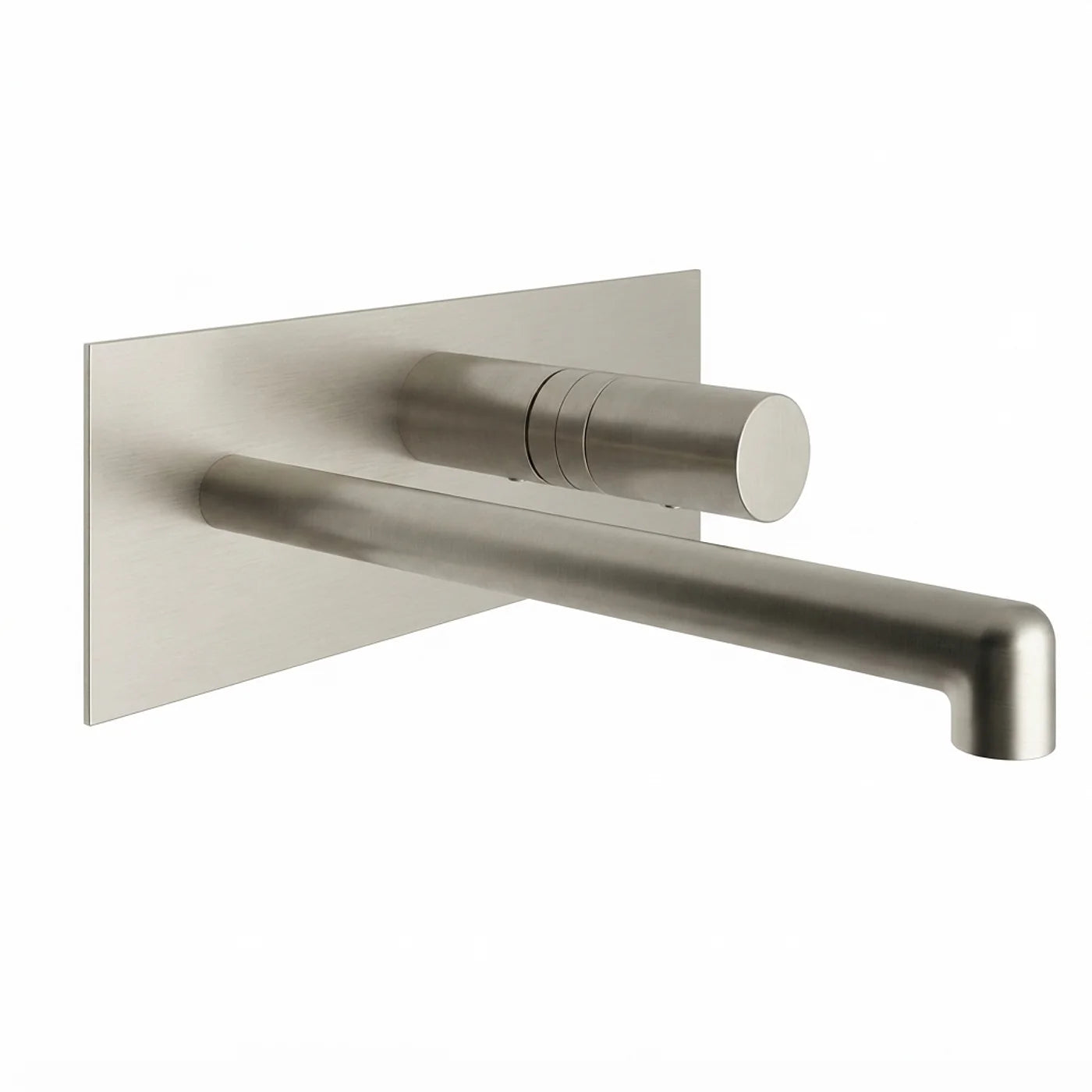 Mitigeur lavabo à encastrer 177 - Treemme T30 - RWIT 5BA5 CC 01 - Nickel brossé (NF)