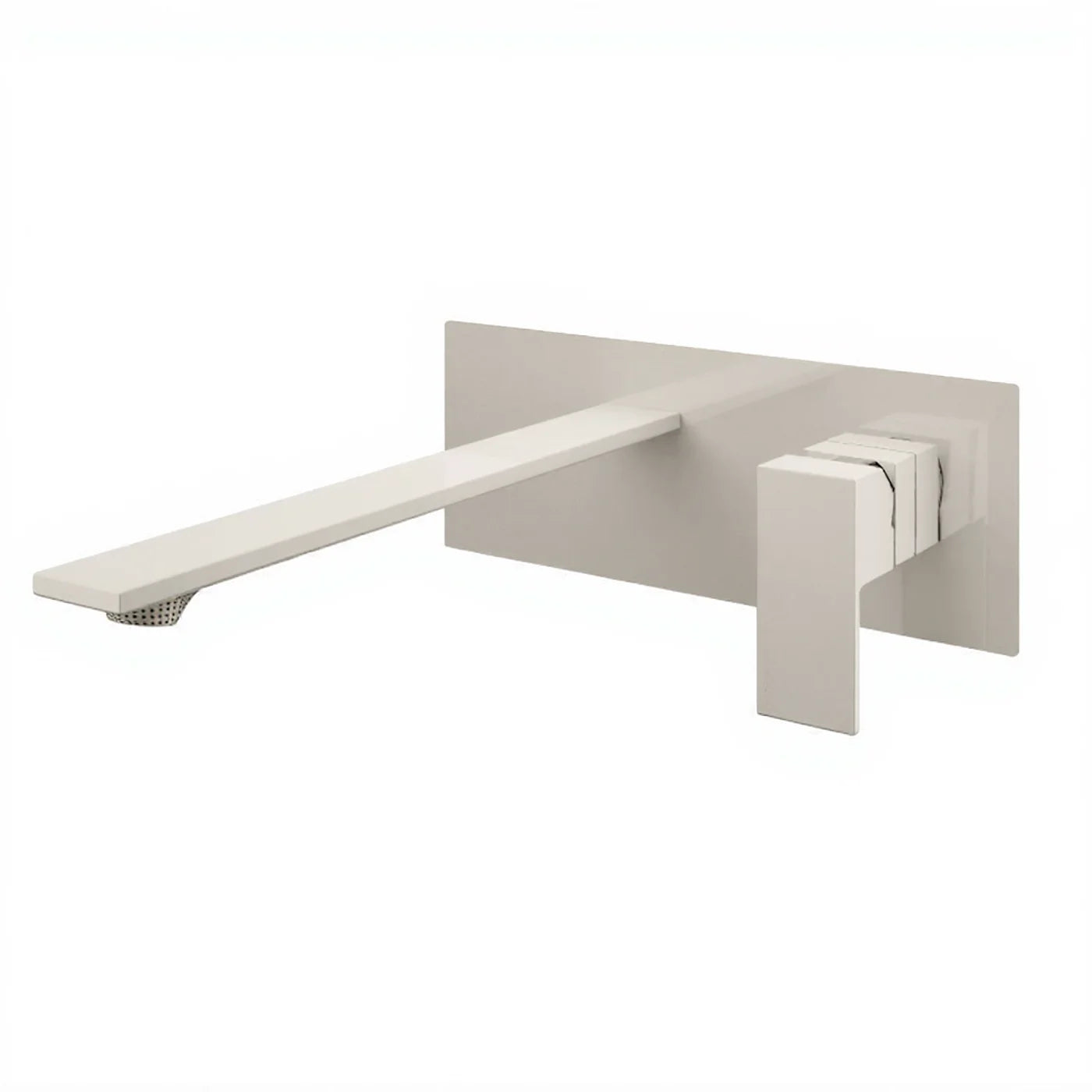 Mitigeur lavabo à encastrer 180 - Treemme Q30 - RWIT 4BA5 CC 01 - Blanc opaque (BB)