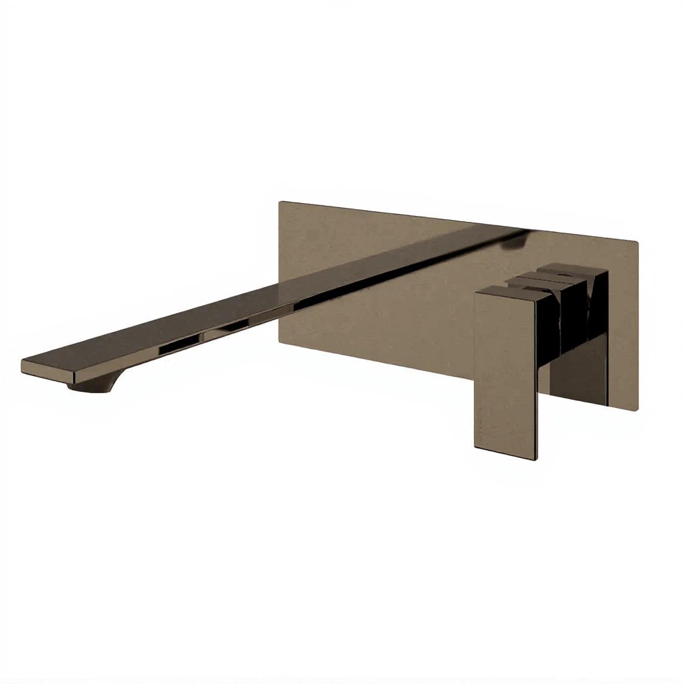 Mitigeur lavabo à encastrer 180 - Treemme Q30 - RWIT 4BA5 CC 01 - Noir chromé brossé (CZ)