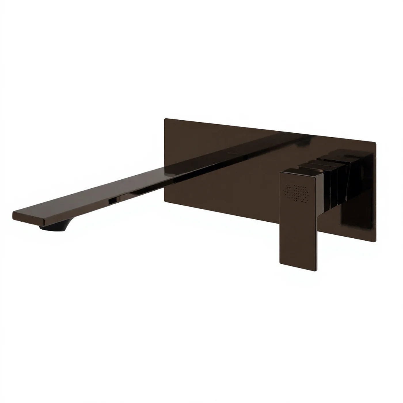 Mitigeur lavabo à encastrer 180 - Treemme Q30 - RWIT 4BA5 CC 01 - Noir chromé poli (HH)