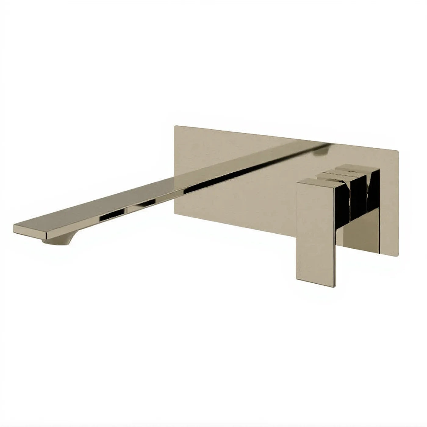 Mitigeur lavabo à encastrer 180 - Treemme Q30 - RWIT 4BA5 CC 01 - Nickel brossé (NF)