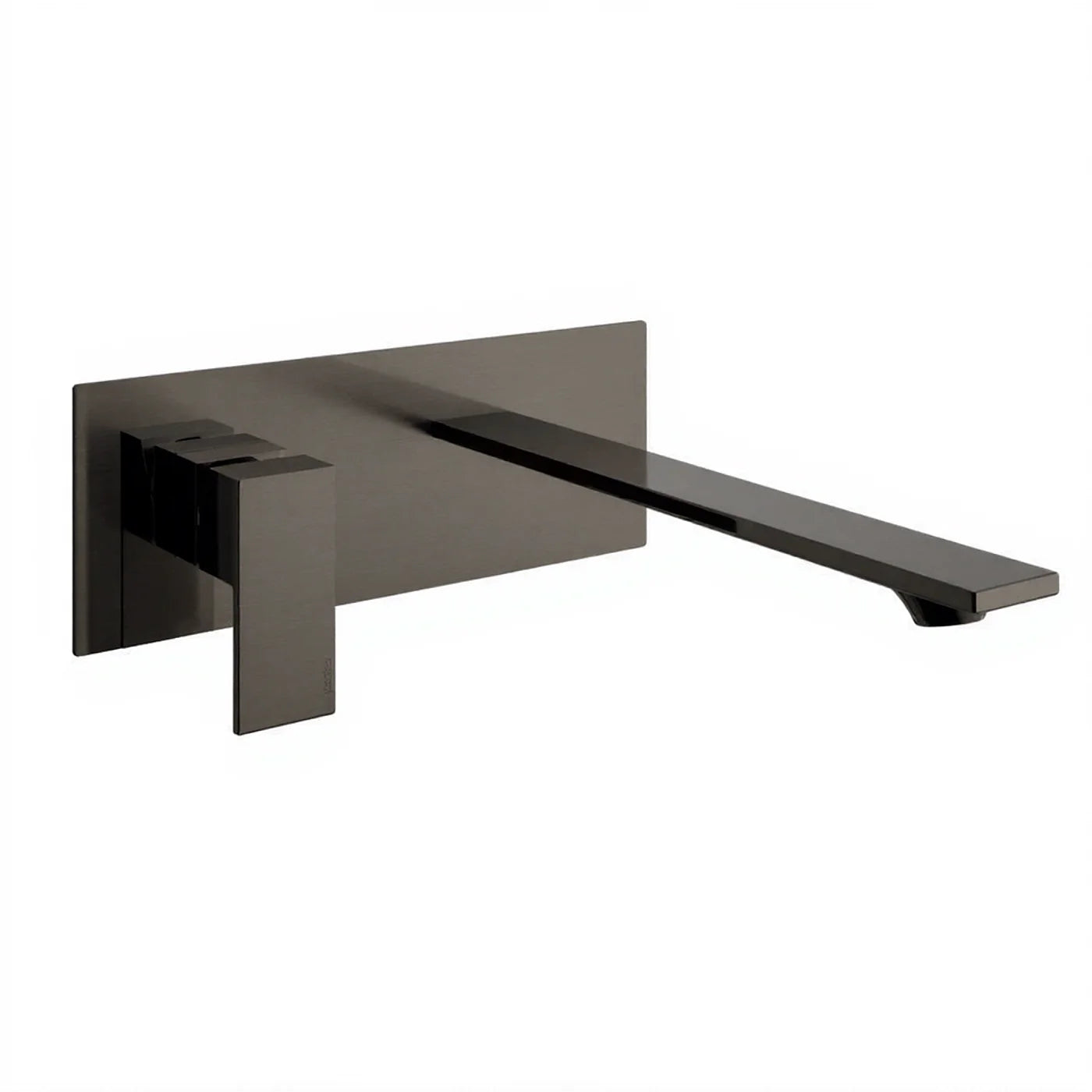 Mitigeur lavabo à encastrer 180 - Treemme Q30 - RWIT 4BA7 CC 01 - Noir chromé brossé (CZ)