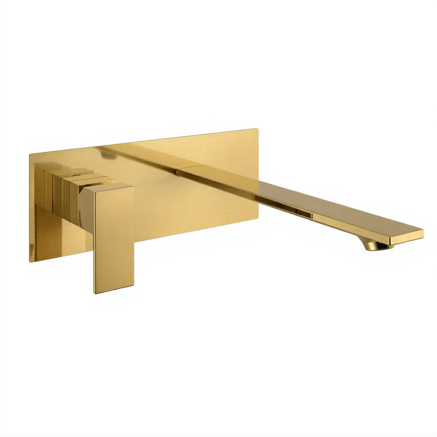 Mitigeur lavabo à encastrer 180 - Treemme Q30 - RWIT 4BA7 CC 01 - Laiton brossé (UZ)
