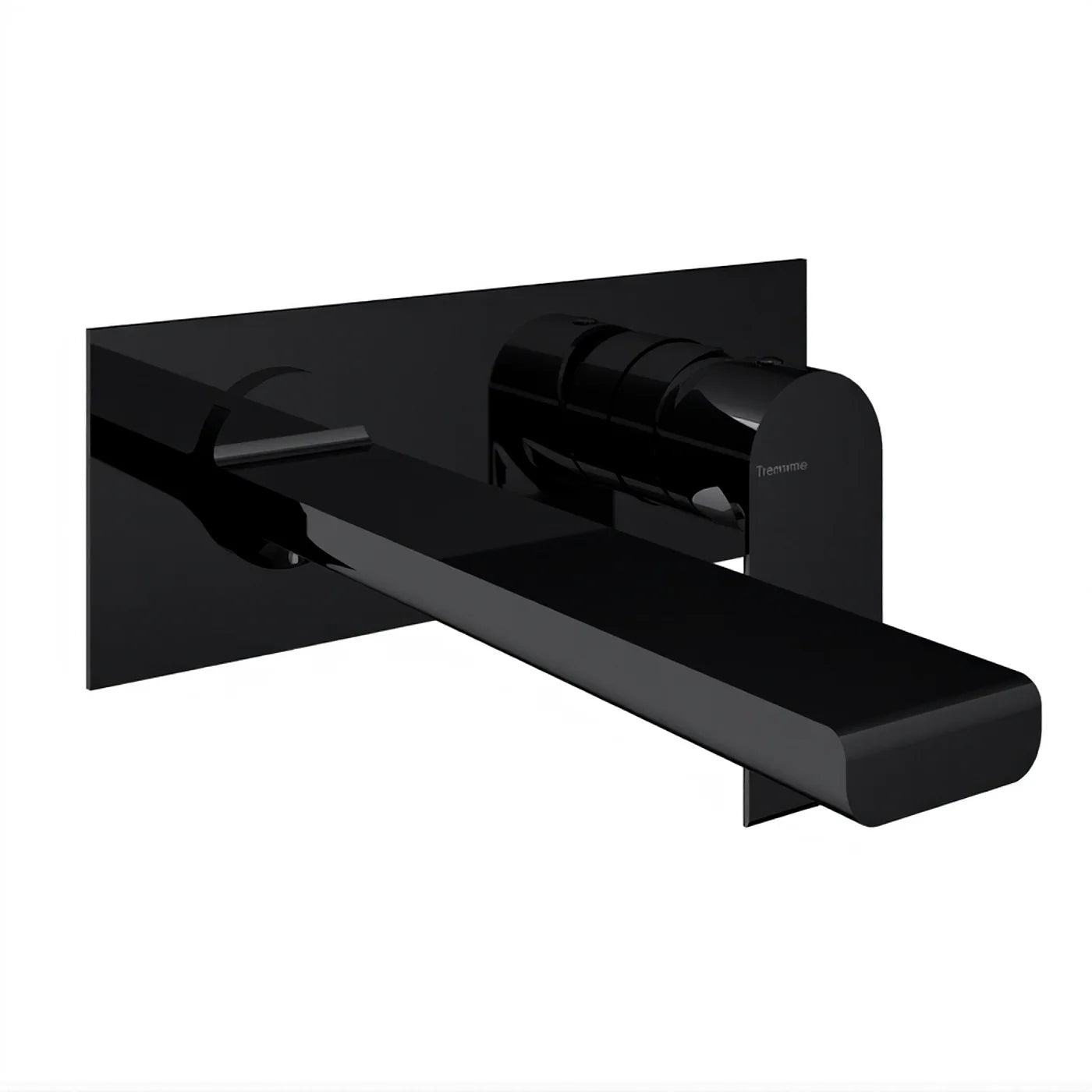Mitigeur lavabo à encastrer 180 - Treemme Bamboo - RWIT 50A5 CC 01 - Noir opaque (NN)